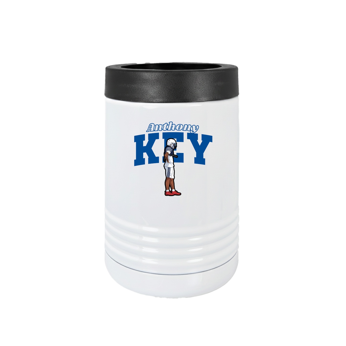 Beverage Holder — Name Arch in White
