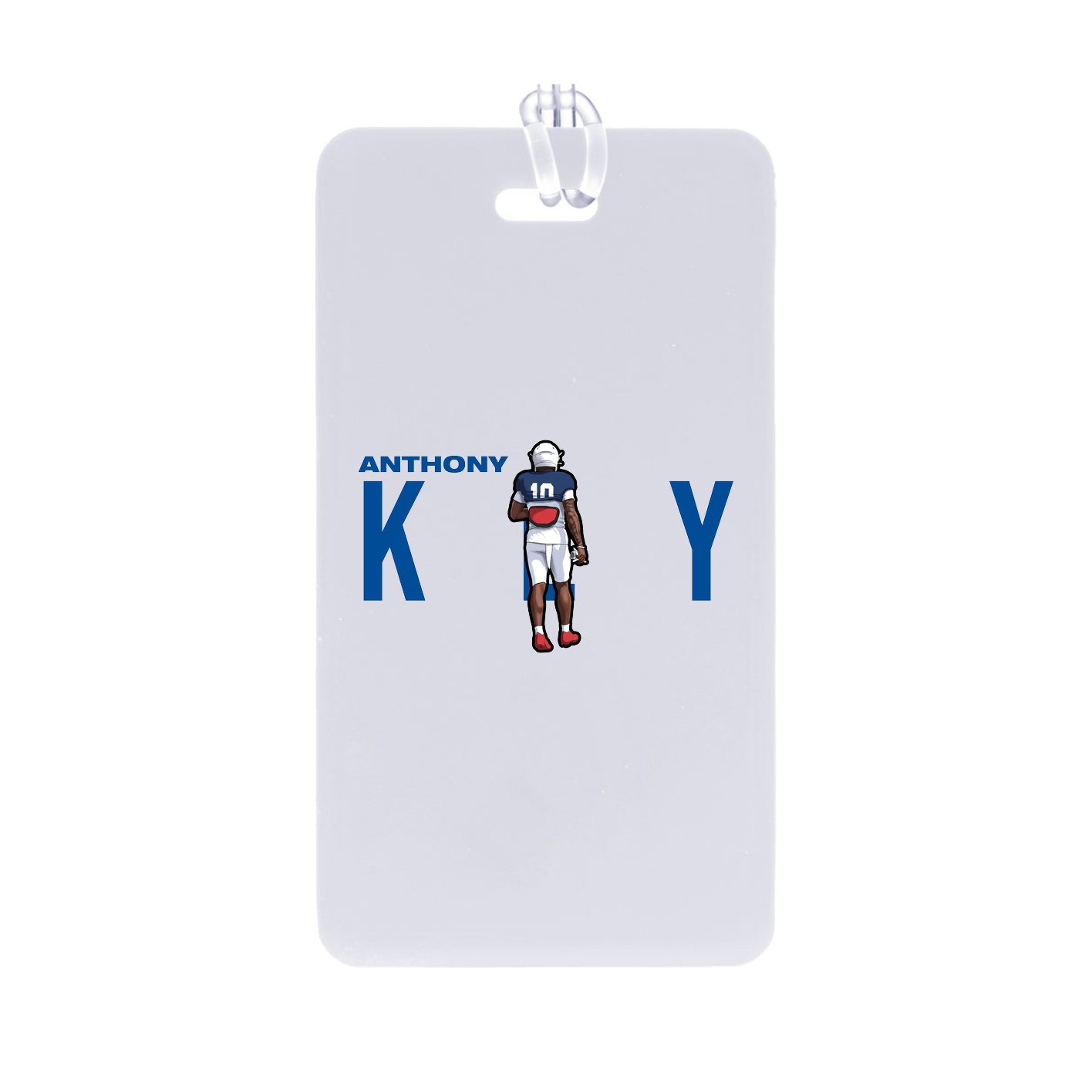 Bag Tag — Player Name in Classic