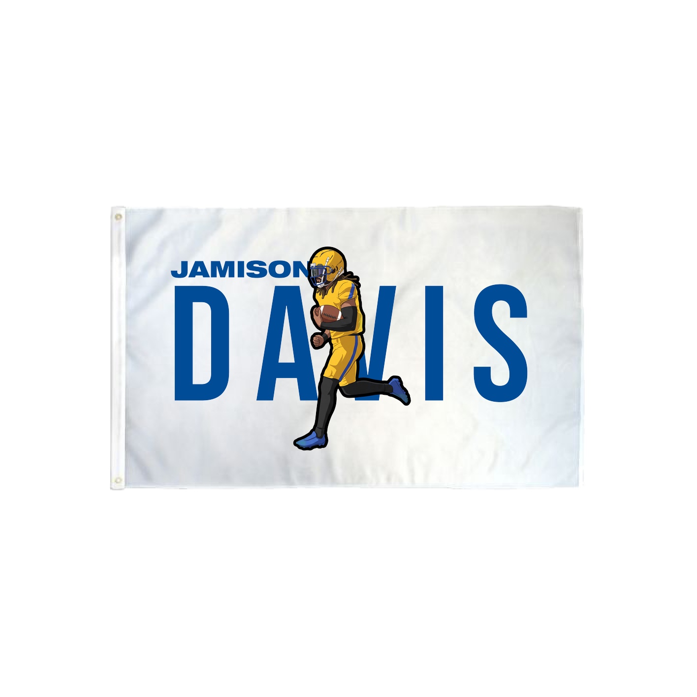 3x5 Flag — Player Name in Classic