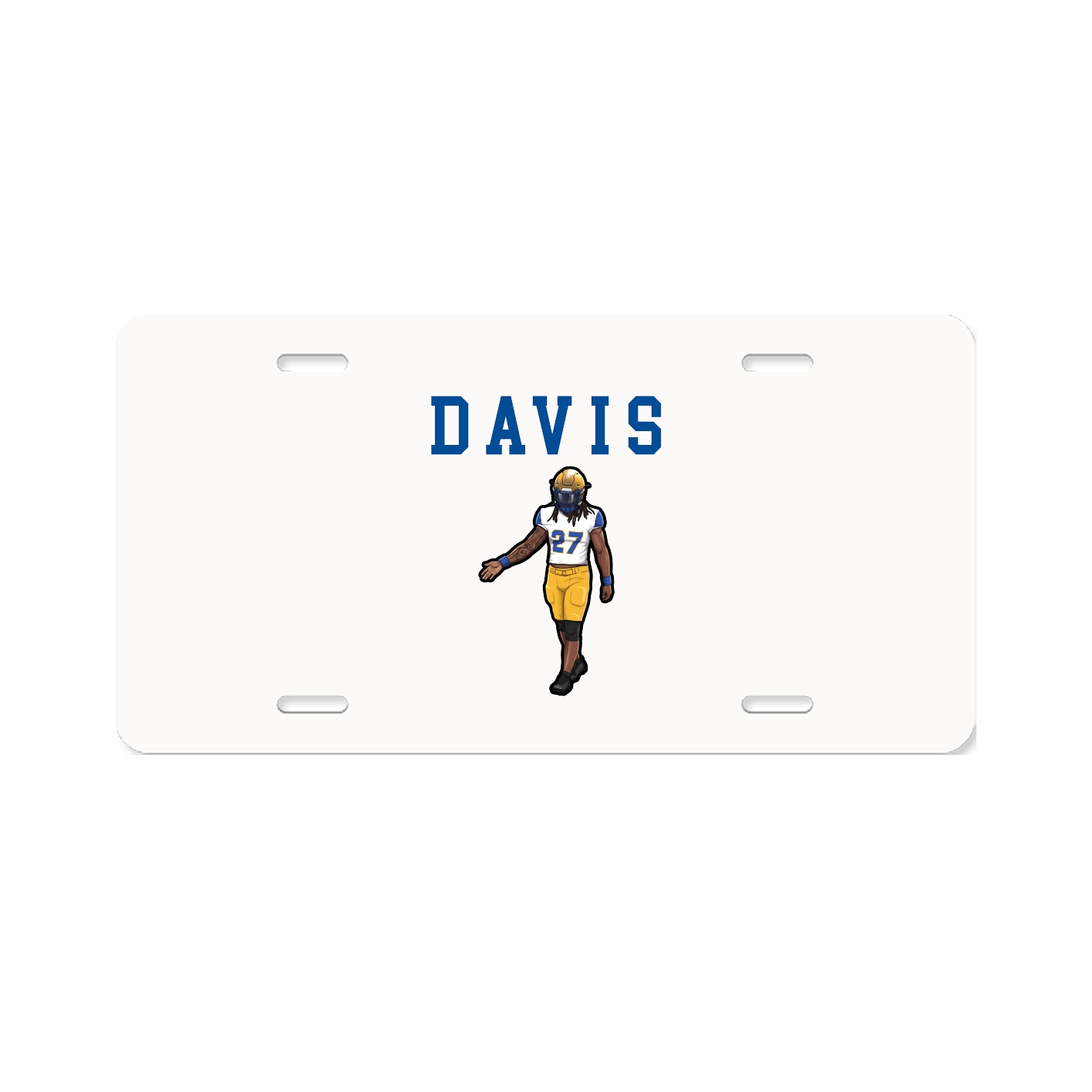 License Plate — Shirsey in Classic