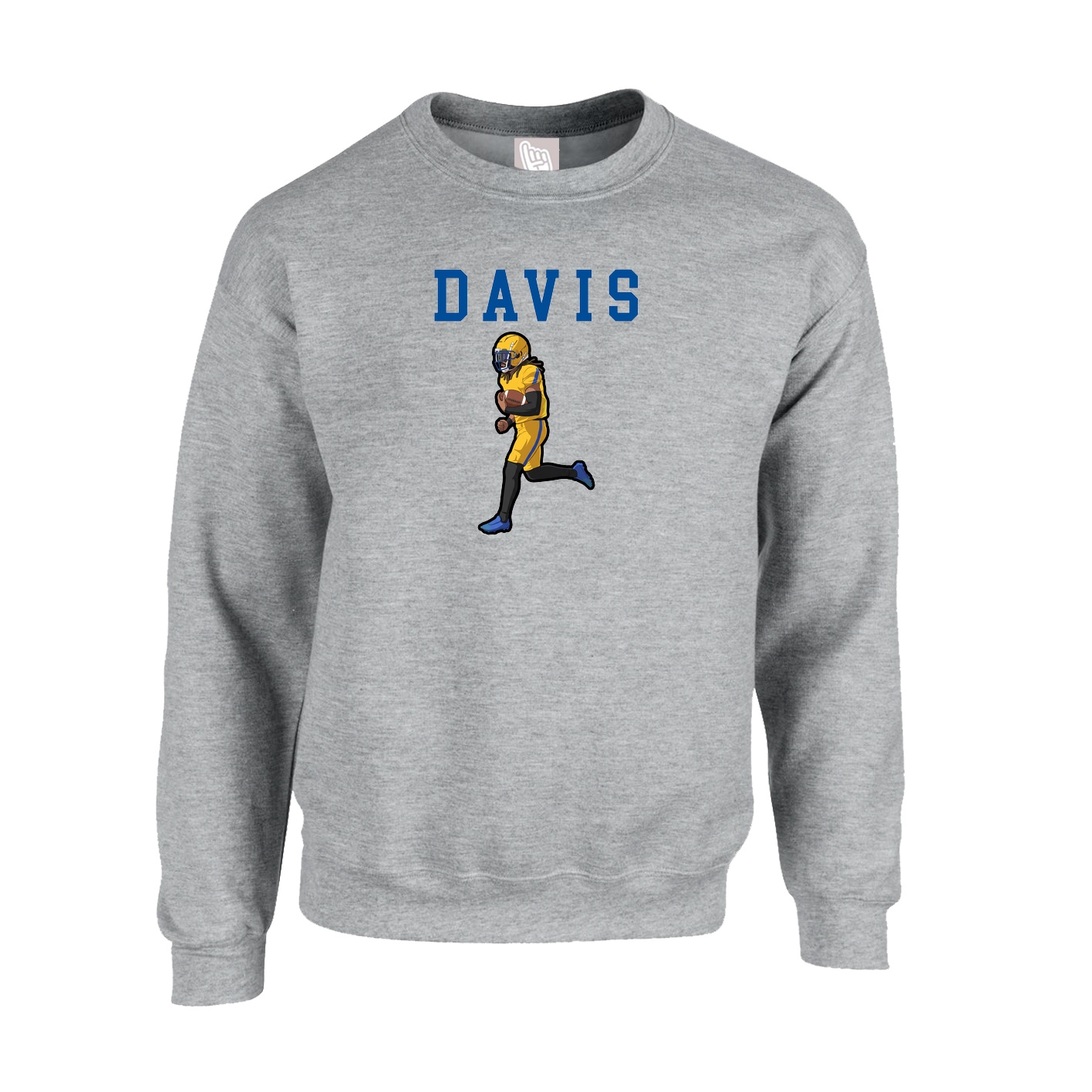 Fleece Crew — Shirsey in Grey