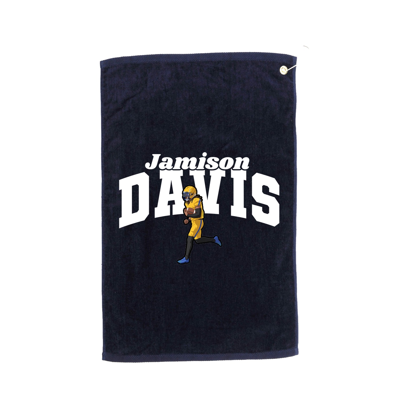 Golf Towel — Signature Arch in Navy