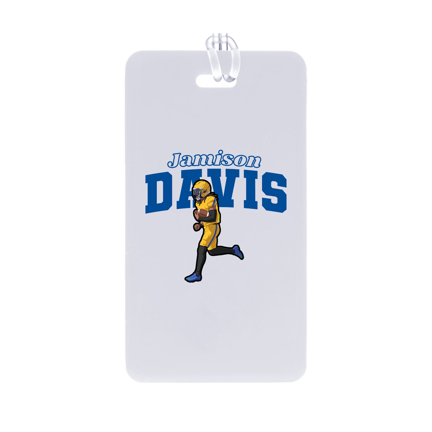 Bag Tag — Name Arch in Classic