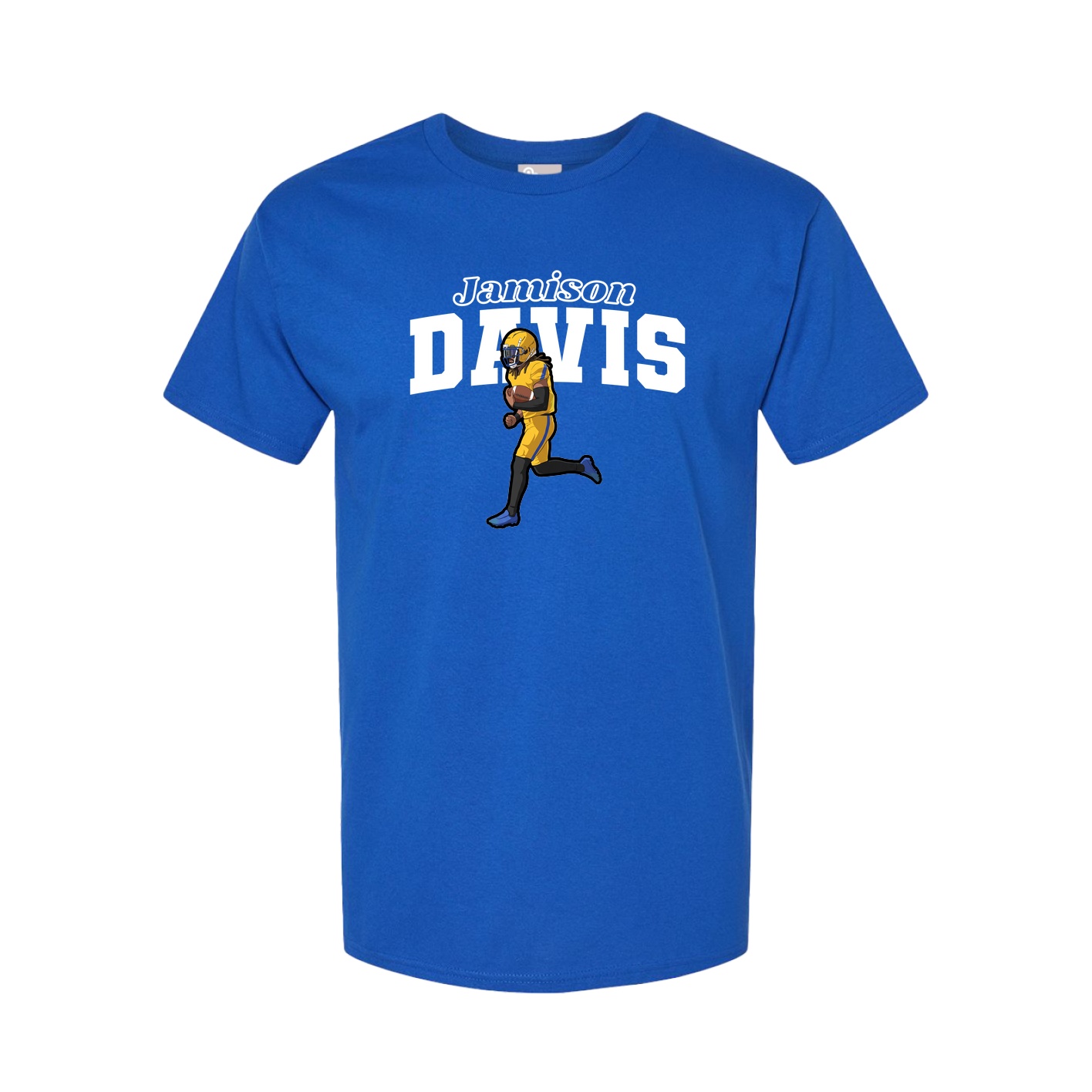 Tee — Name Arch in Royal