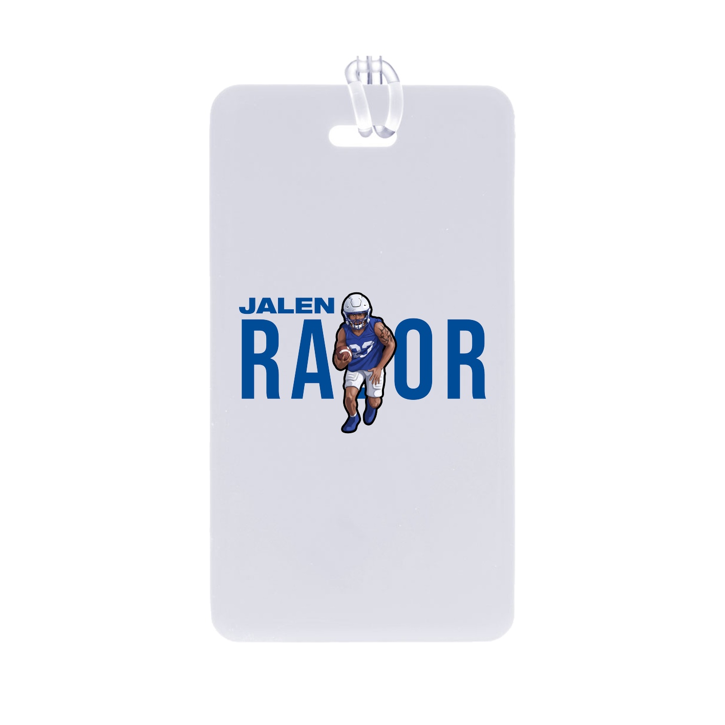 Bag Tag — Player Name in Classic
