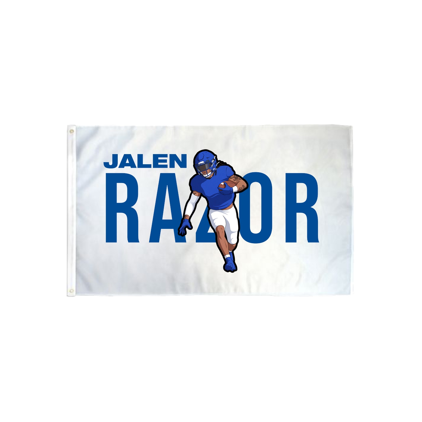 3x5 Flag — Player Name in Classic