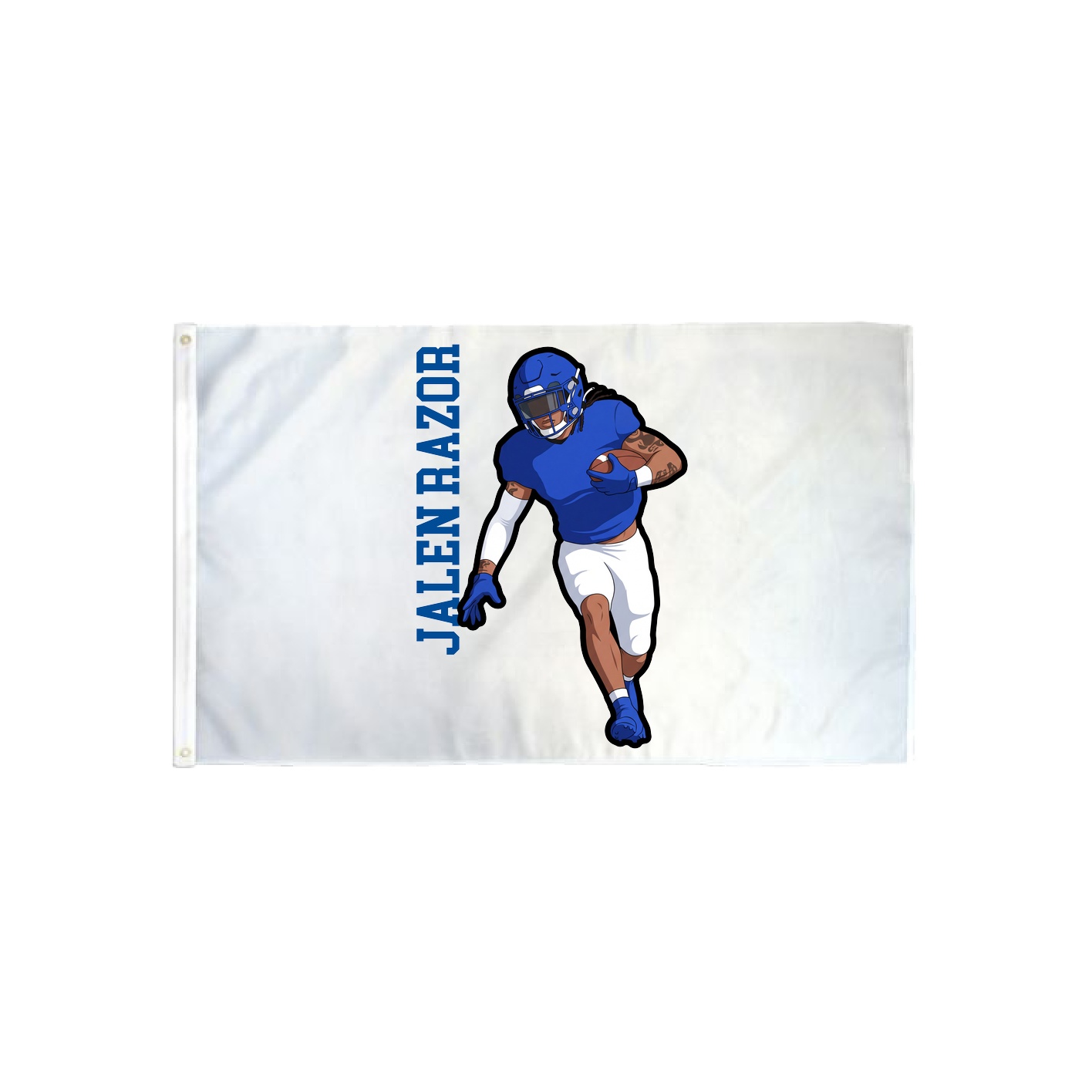 3x5 Flag — Name Vertical in Classic