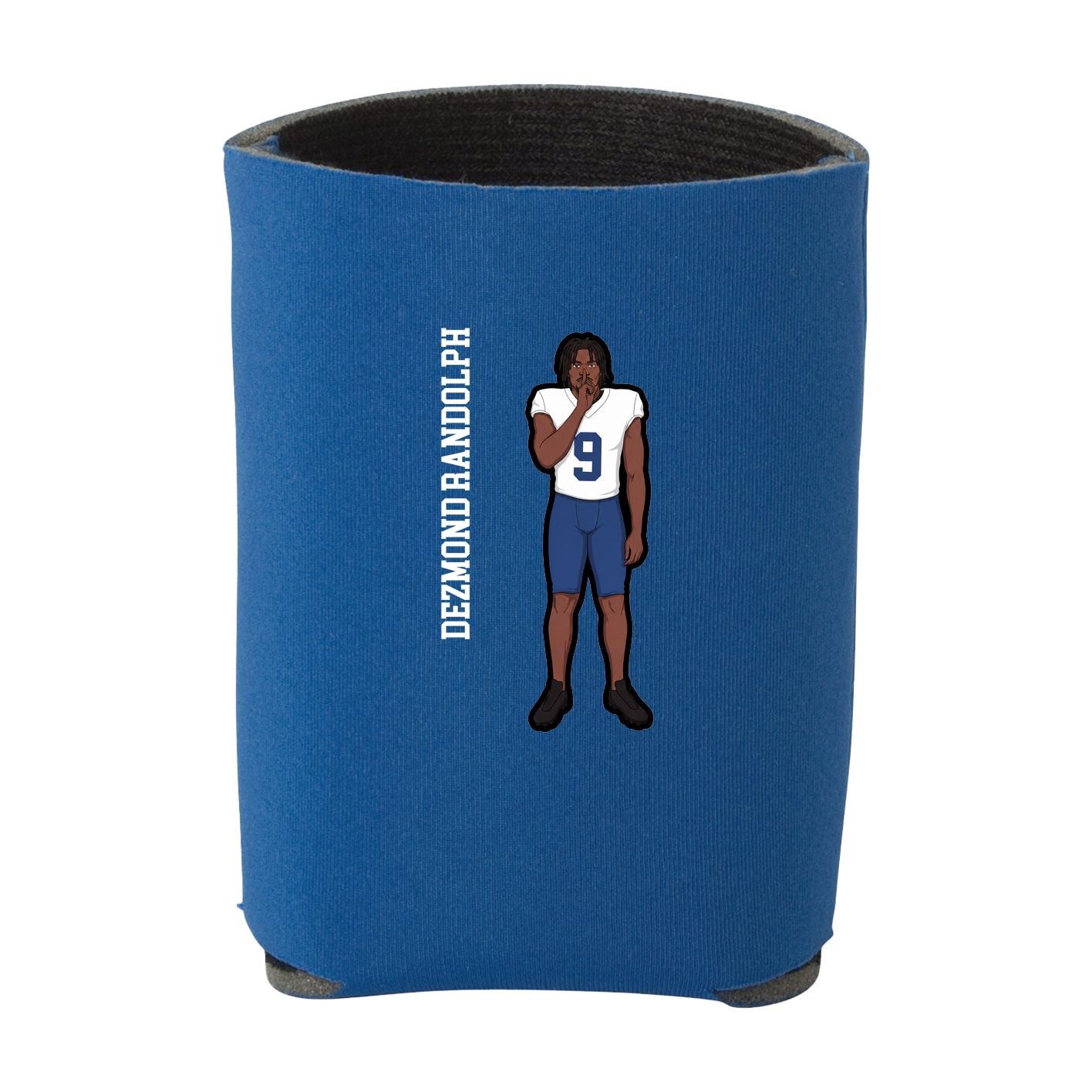Can Holder — Name Vertical in Royal