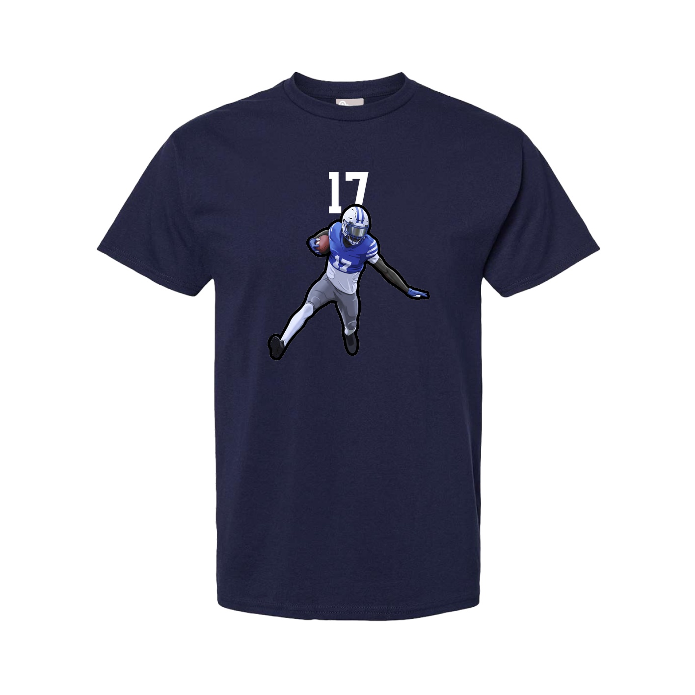 Youth Tee — Number Top in Navy