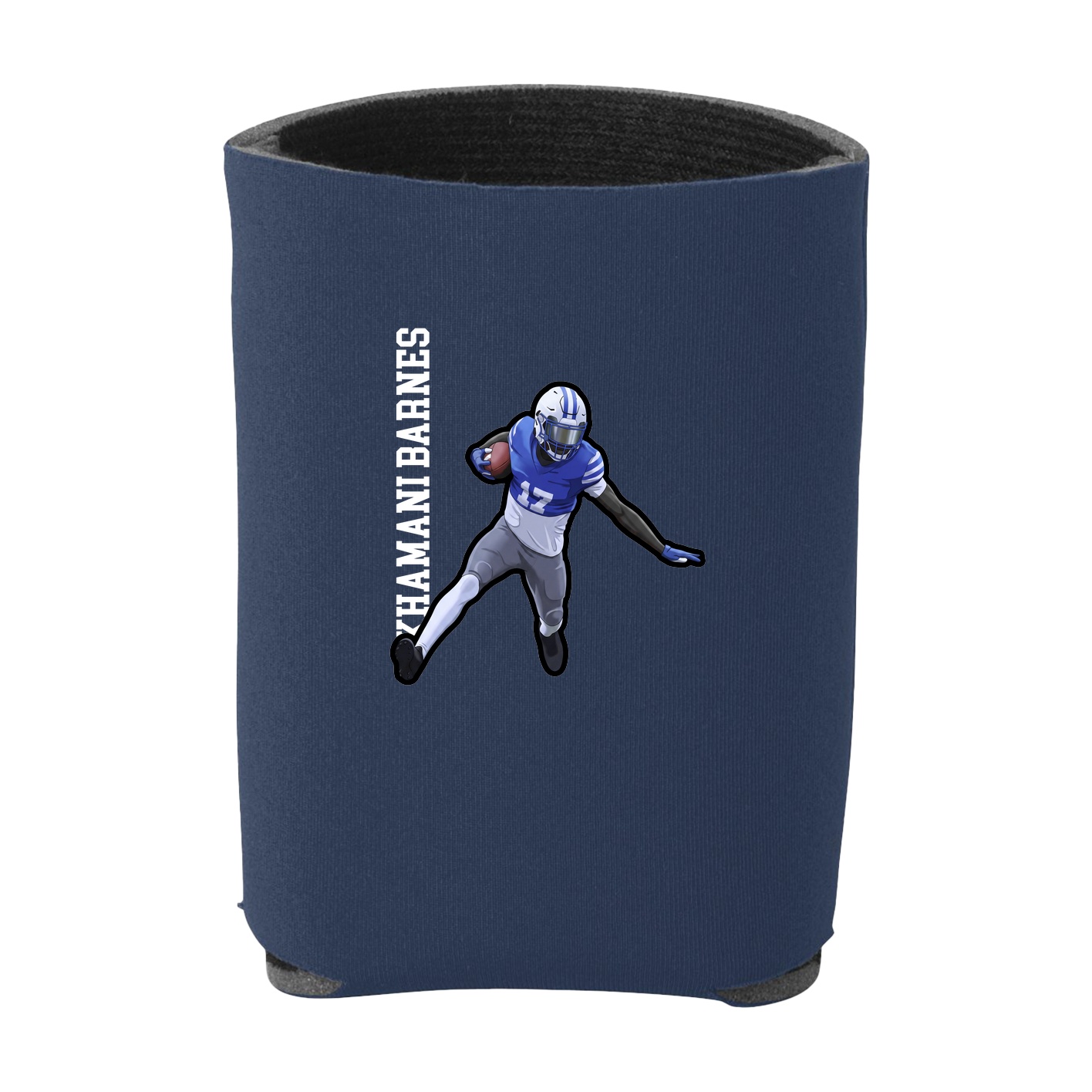 Can Holder — Name Vertical in Navy