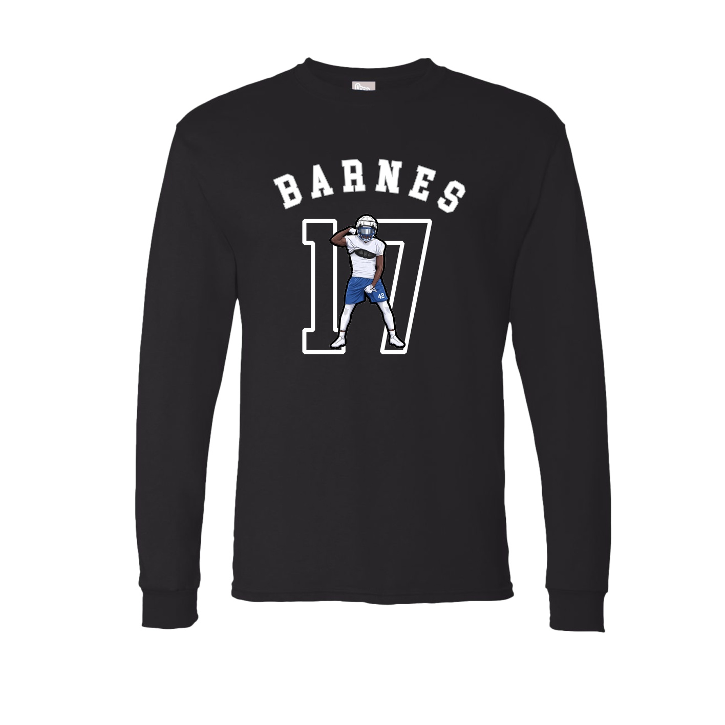 Long Sleeve Tee — Shirsey Arch in Black