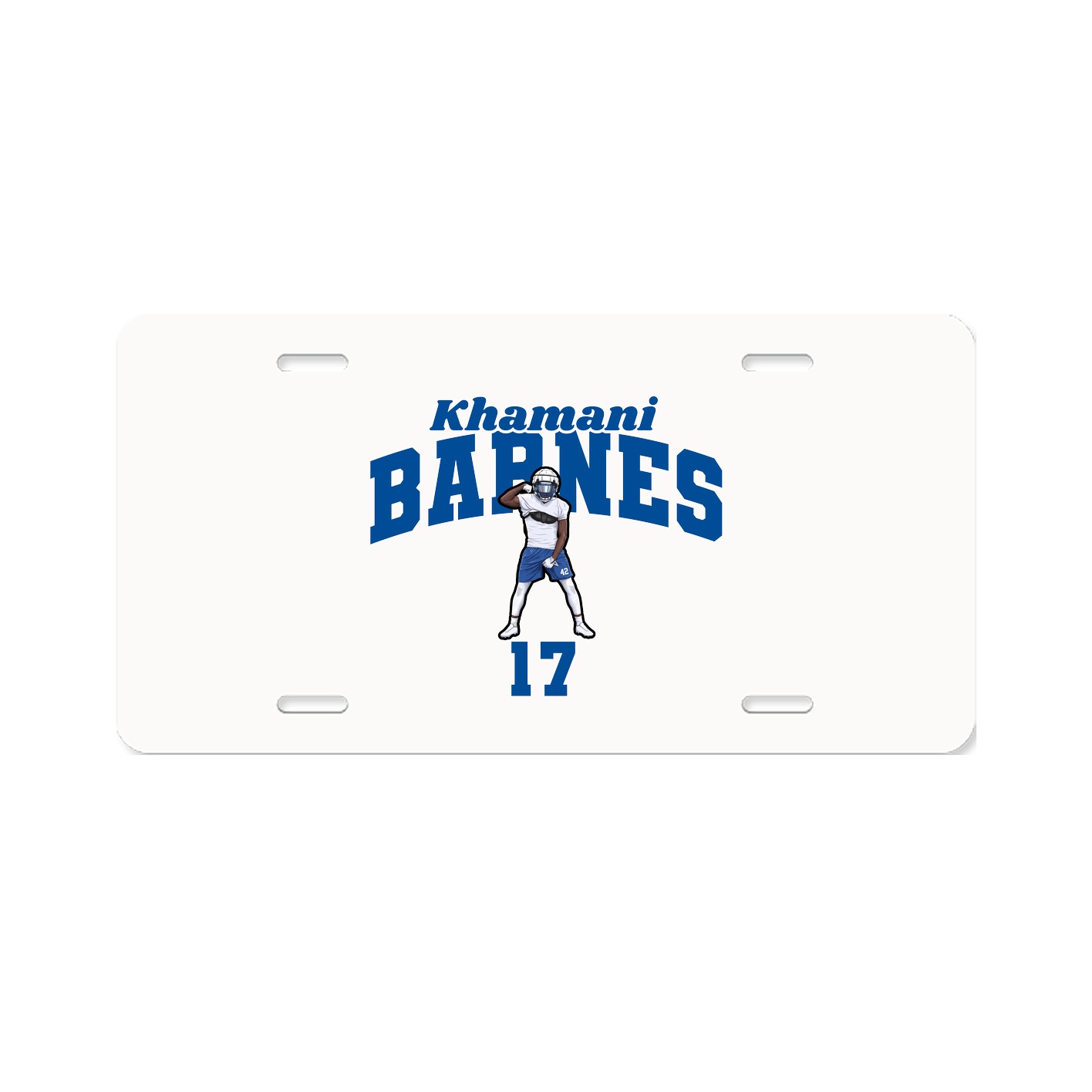 License Plate — Signature Arch in Classic
