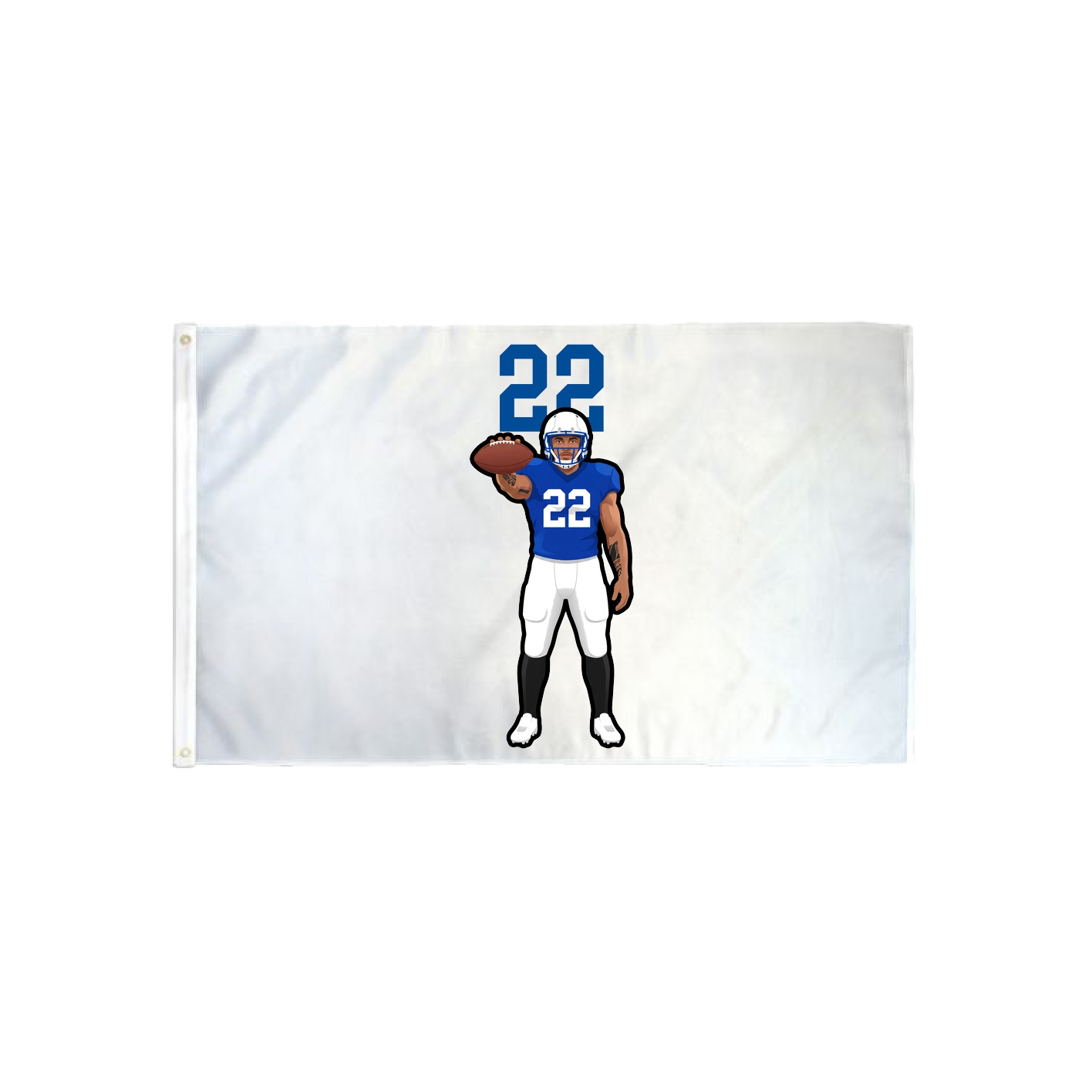 3x5 Flag — Number Top in Classic