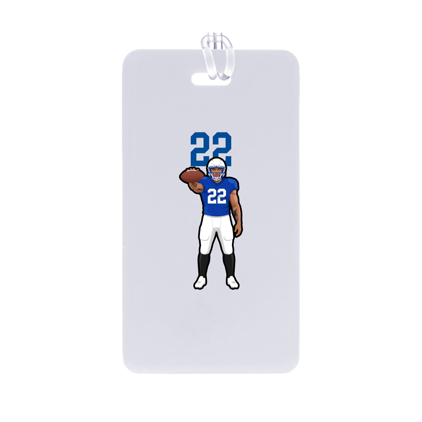 Bag Tag — Number Top in Classic