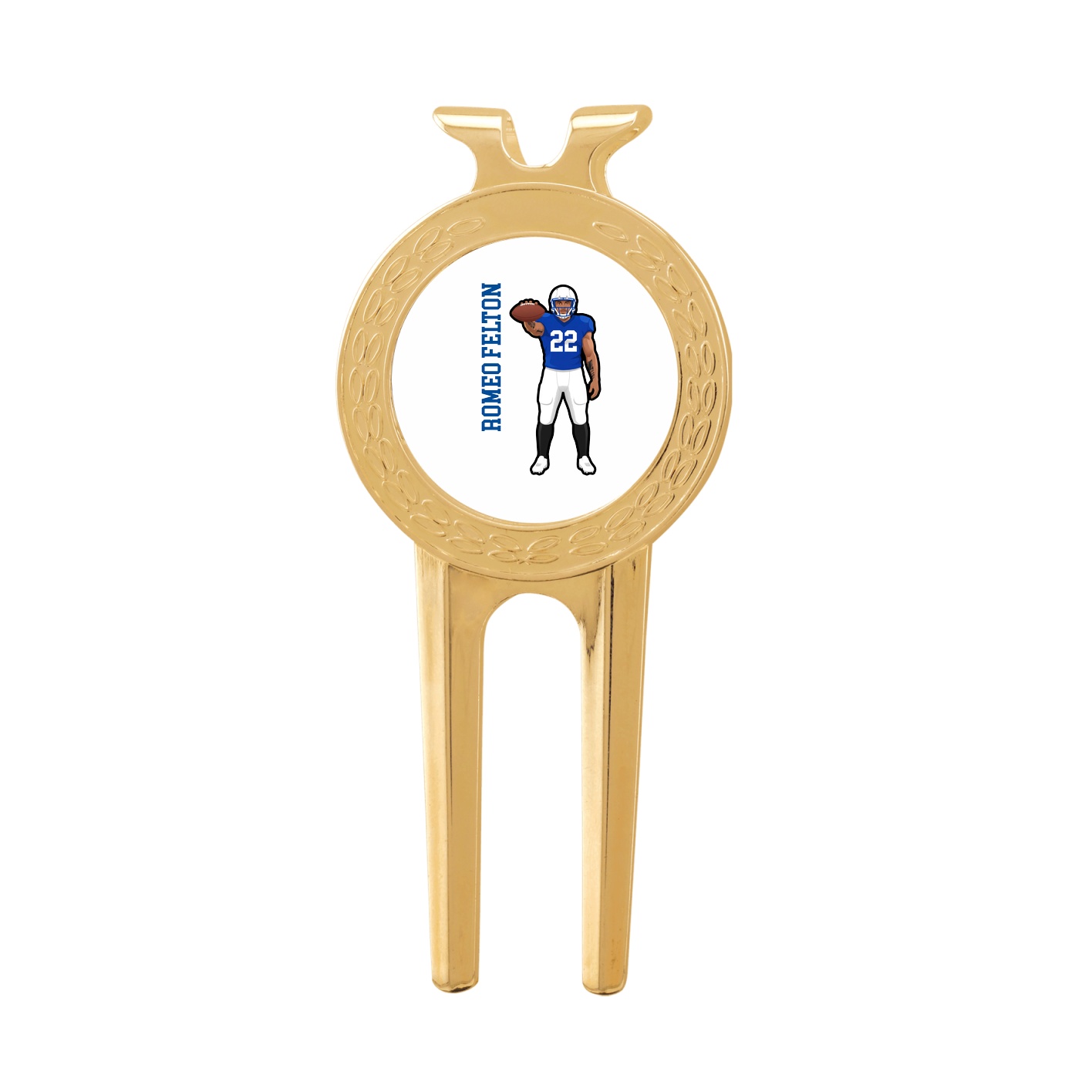 Divot Tool with Ball Marker — Name Vertical in Classic