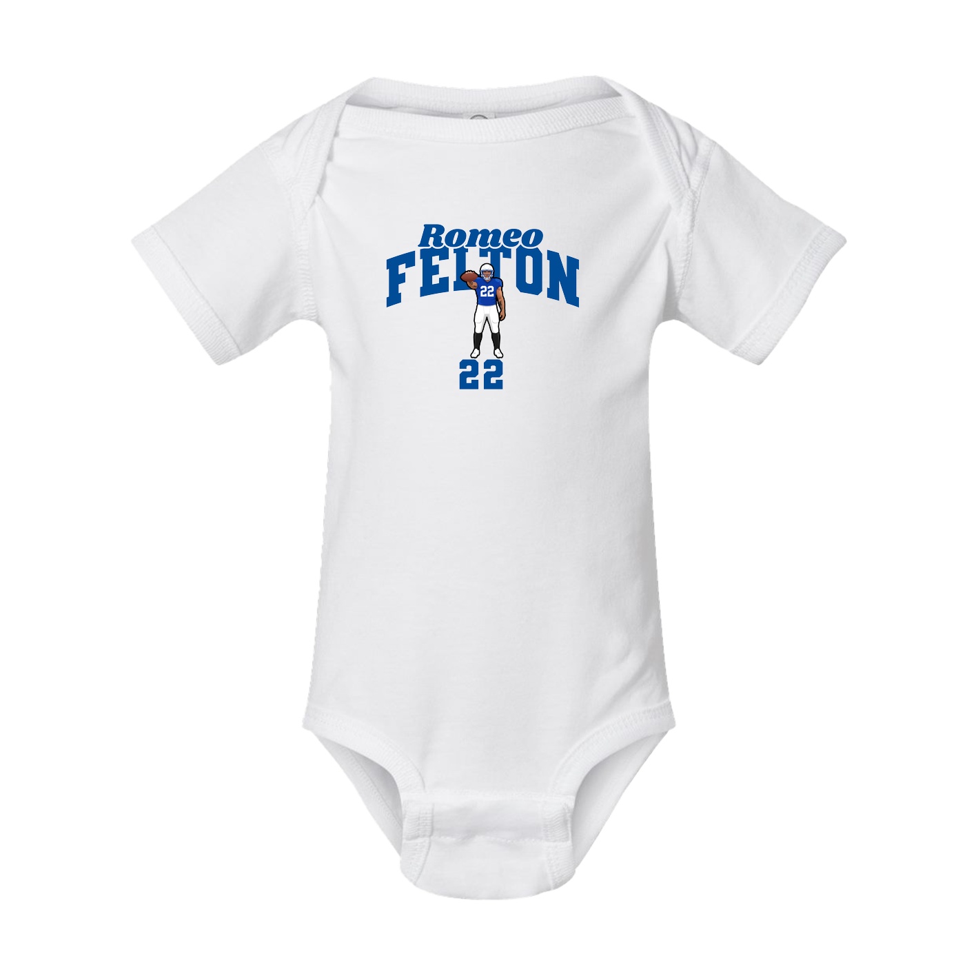 Baby Onesie — Signature Arch in White