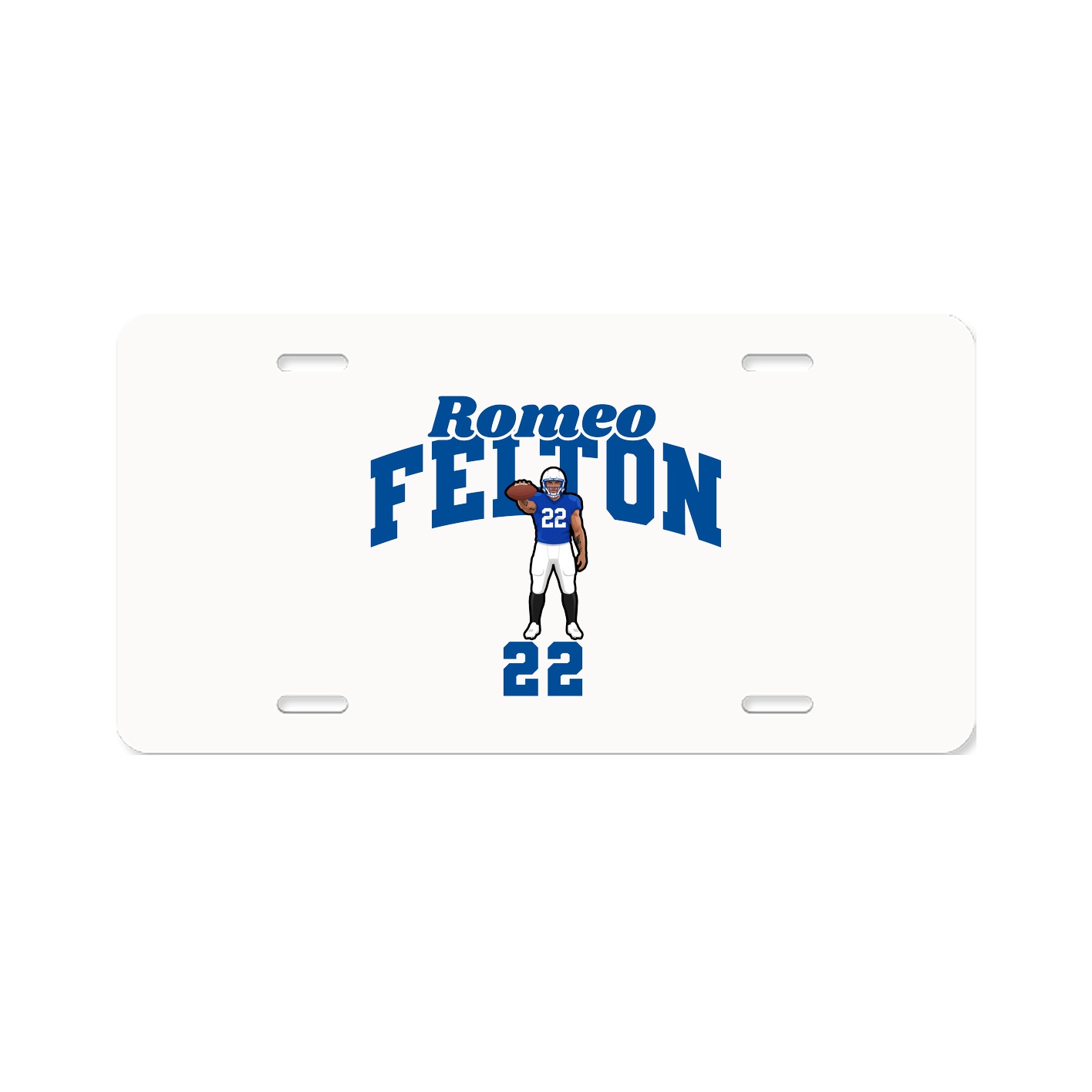 License Plate — Signature Arch in Classic