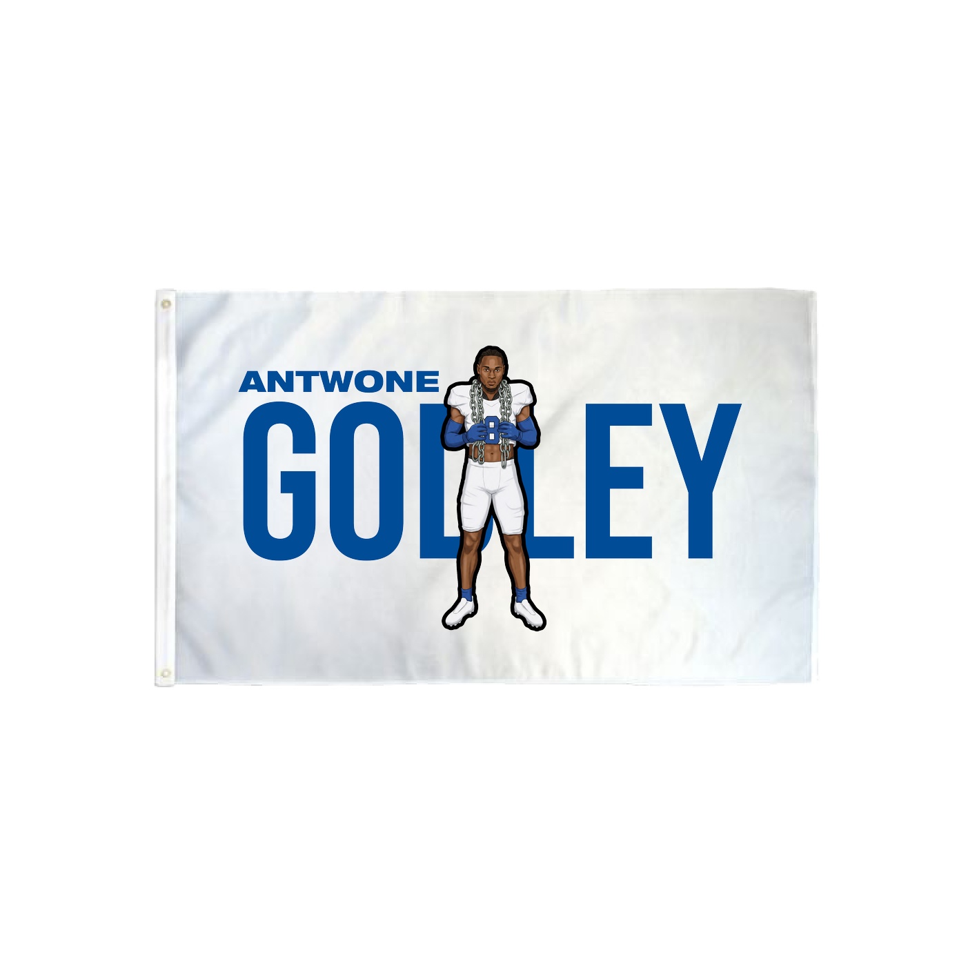 3x5 Flag — Player Name in Classic