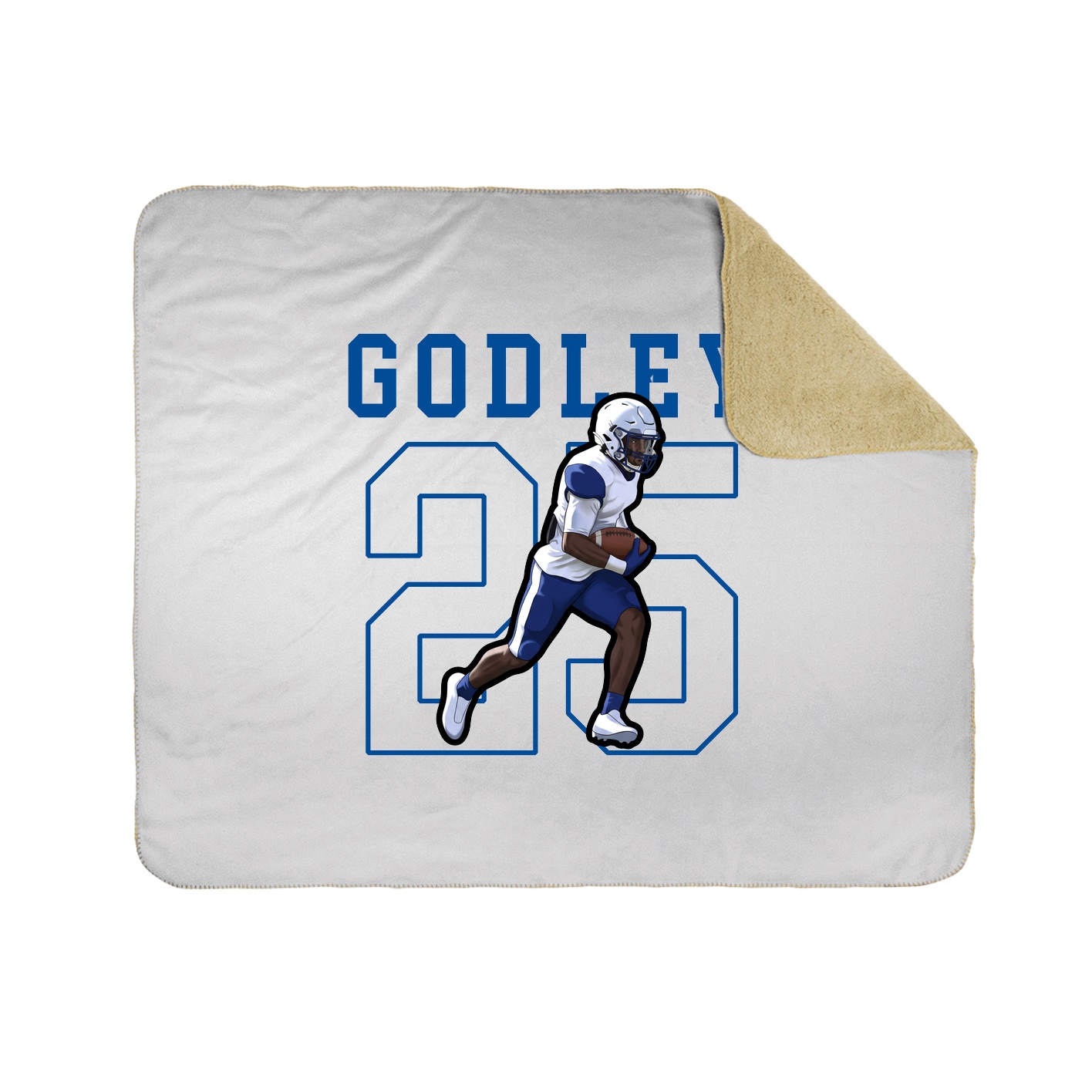 50x60 Sherpa Lined Throw Blanket