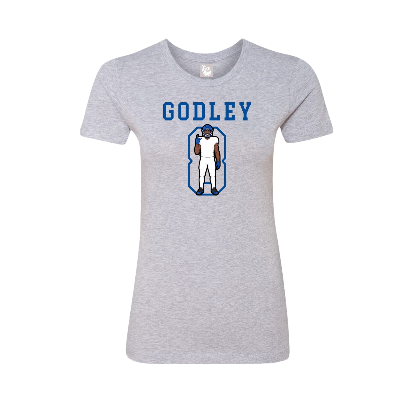 Fitted Women's Tee — Shirsey in Grey