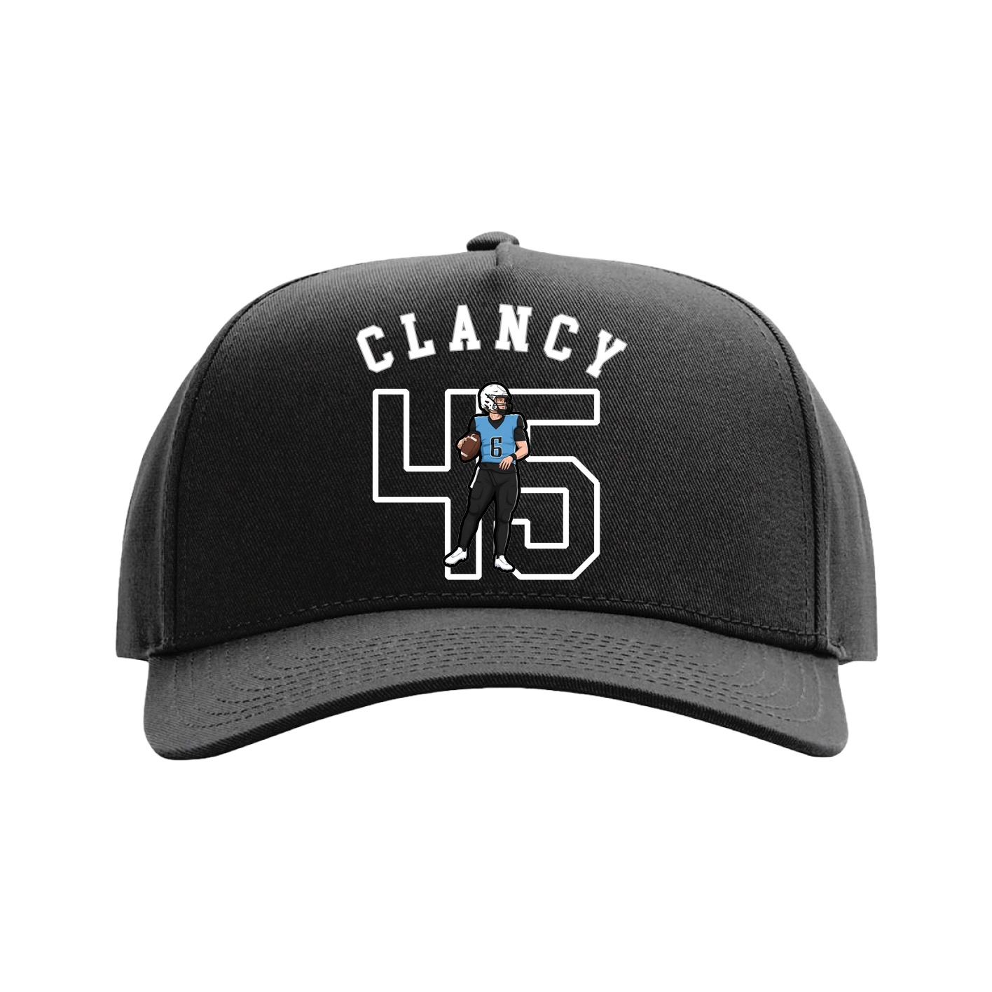 Full Fabric Five-Panel Champ Cap