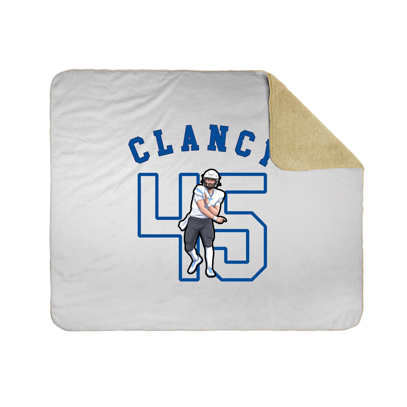 Throw Blanket — Shirsey Arch in White