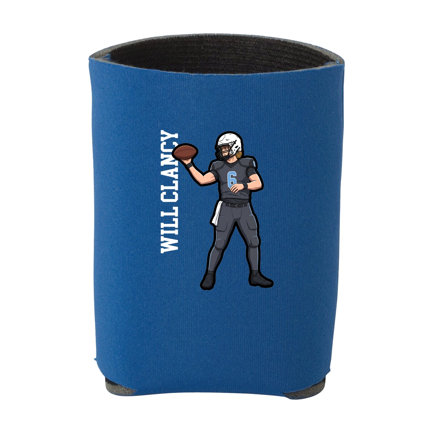 Can Holder — Name Vertical in Royal