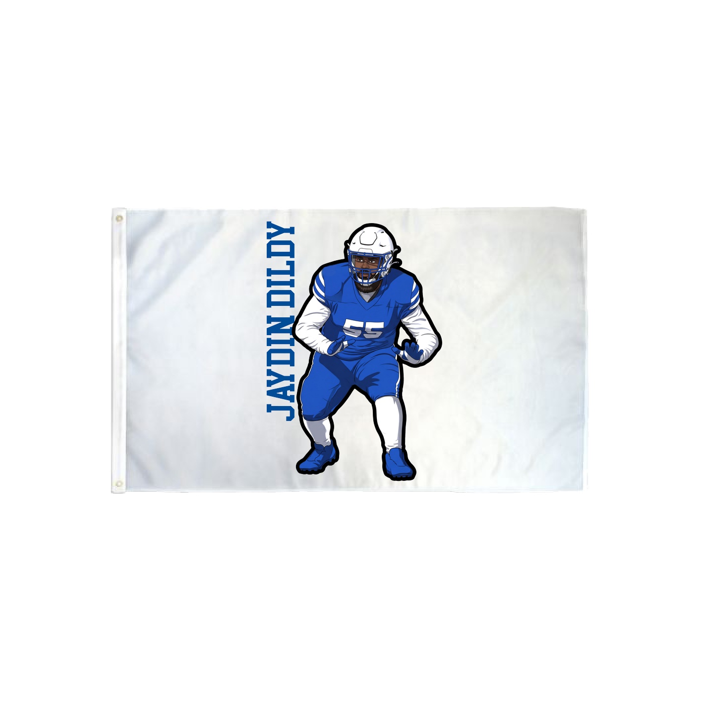 3x5 Flag — Name Vertical in Classic