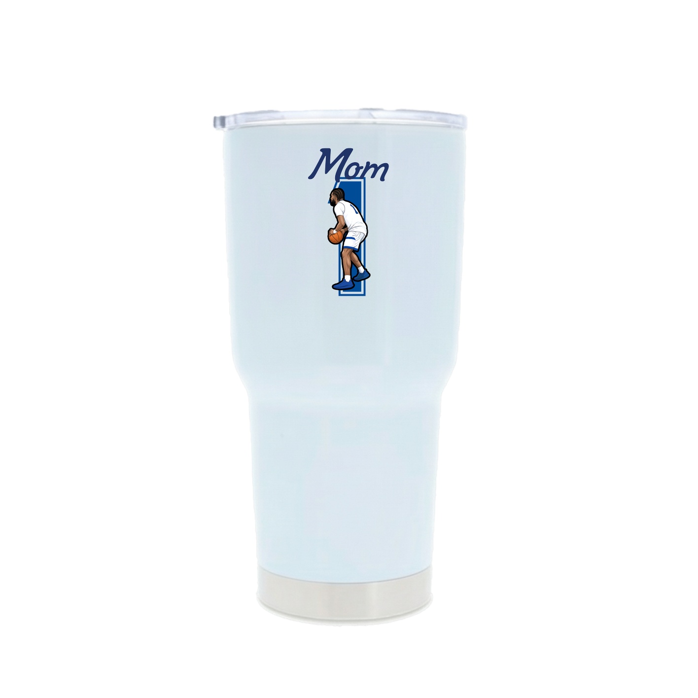 30oz Stainless Steel Tumbler — Mothers Day Shirsey in White
