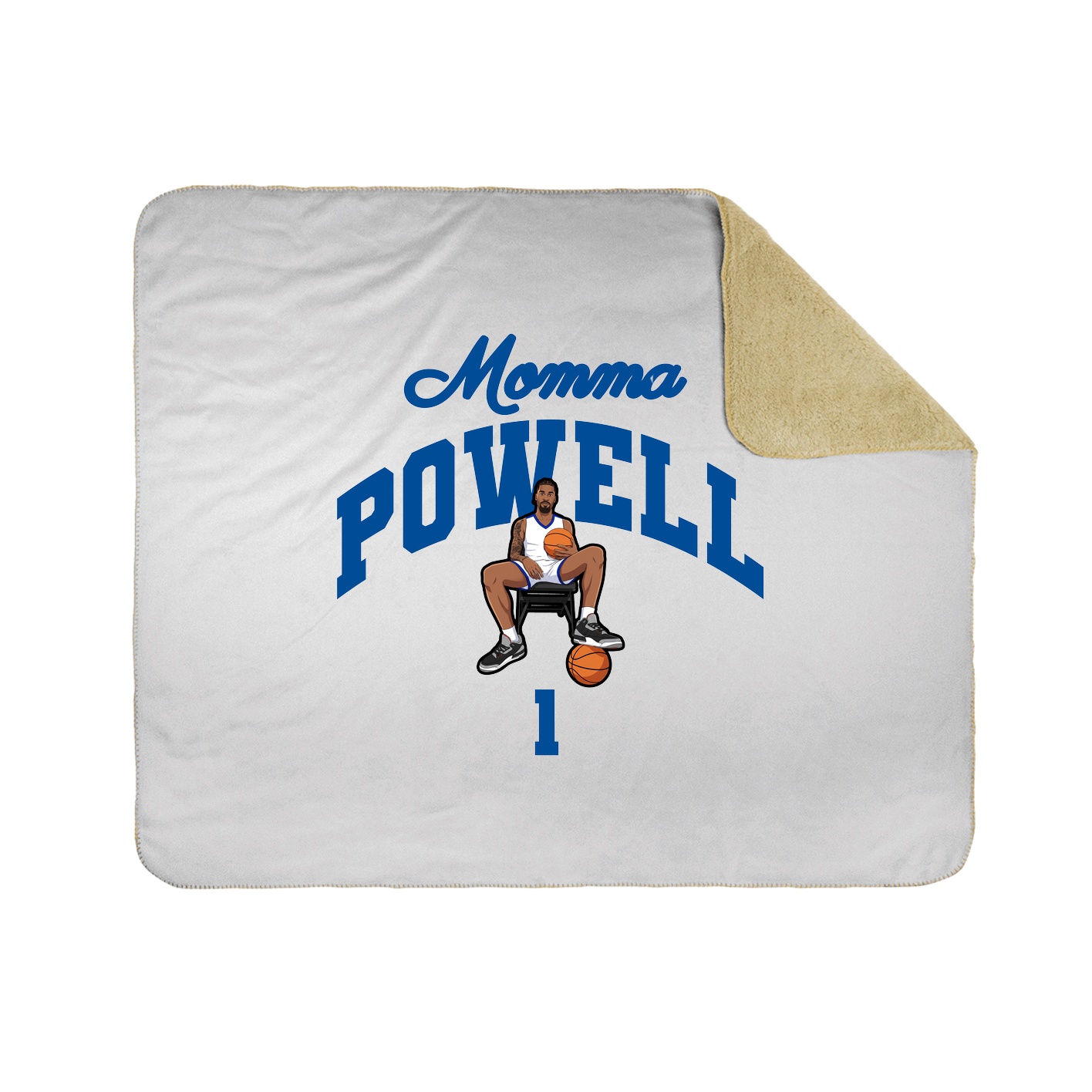 Throw Blanket — Mothers Day Arch in White