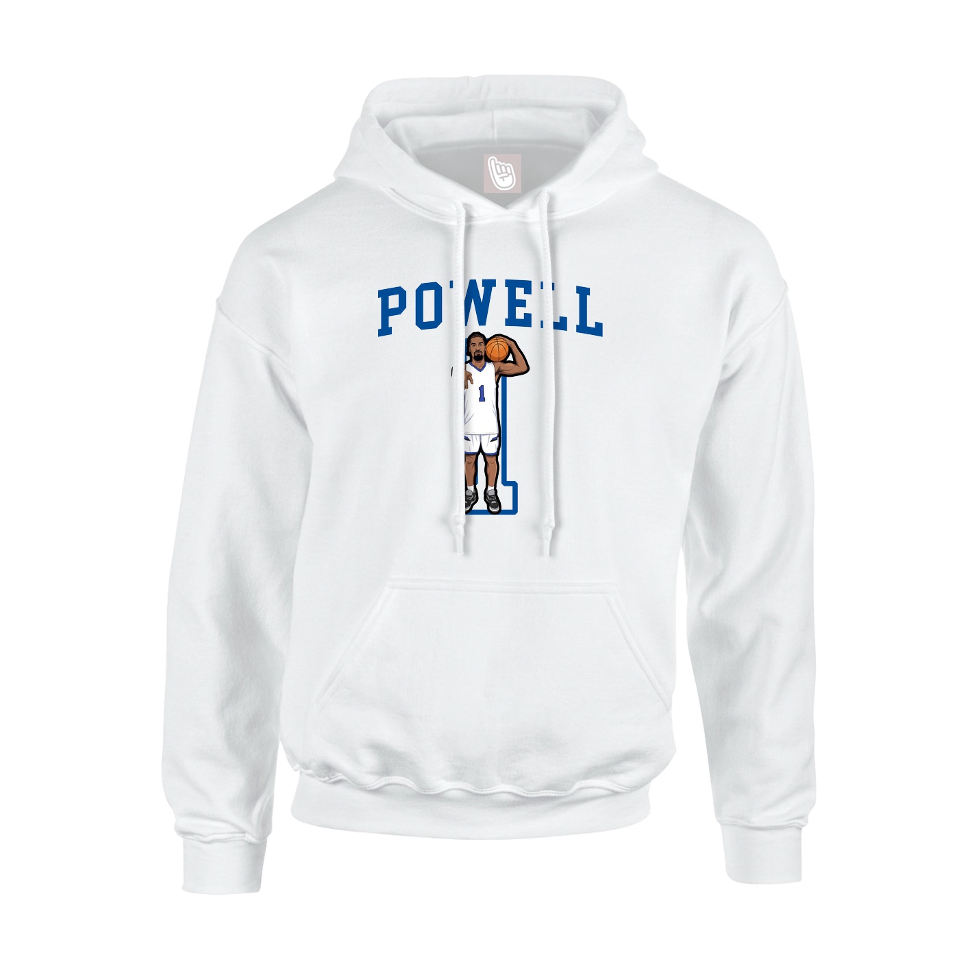 Hoodie — Shirsey in White