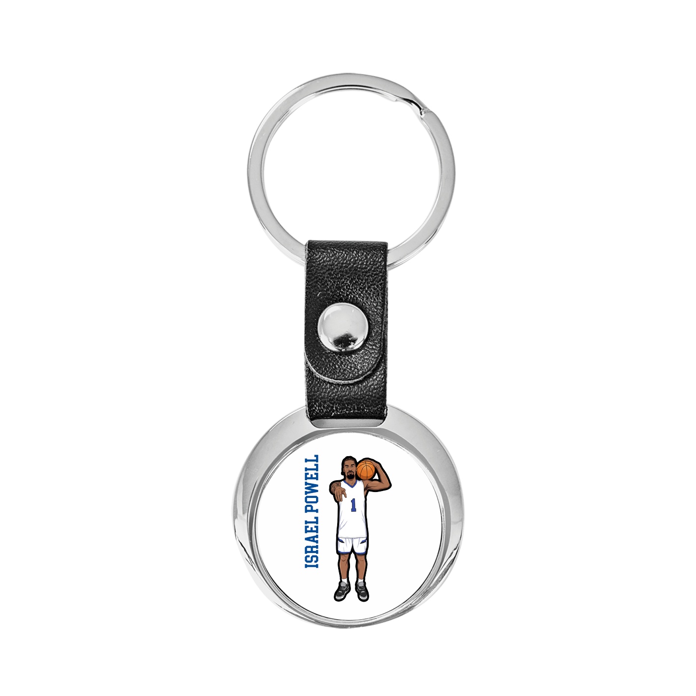 Key Chain — Name Vertical in Classic