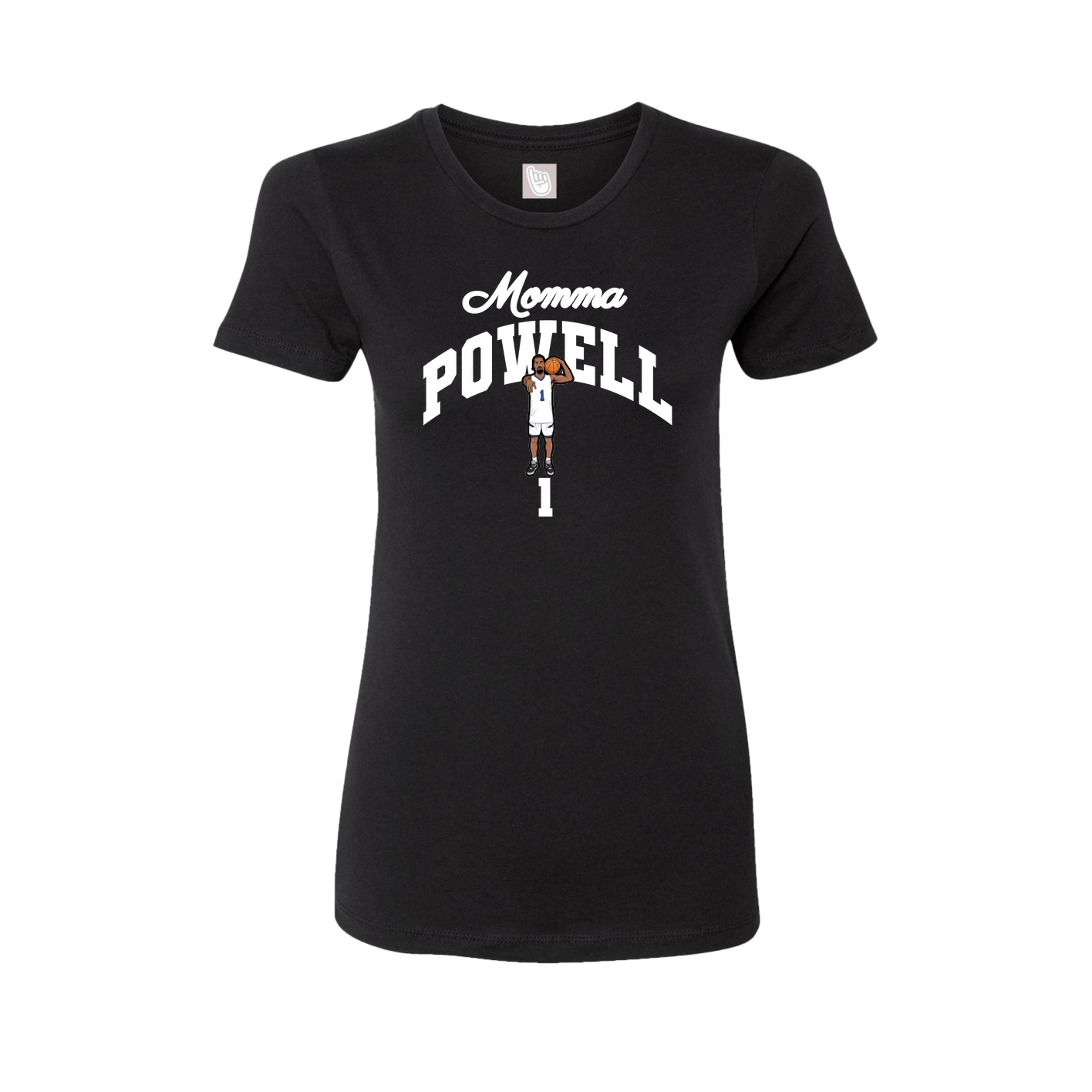 Womens Tee — Mothers Day Arch in Black