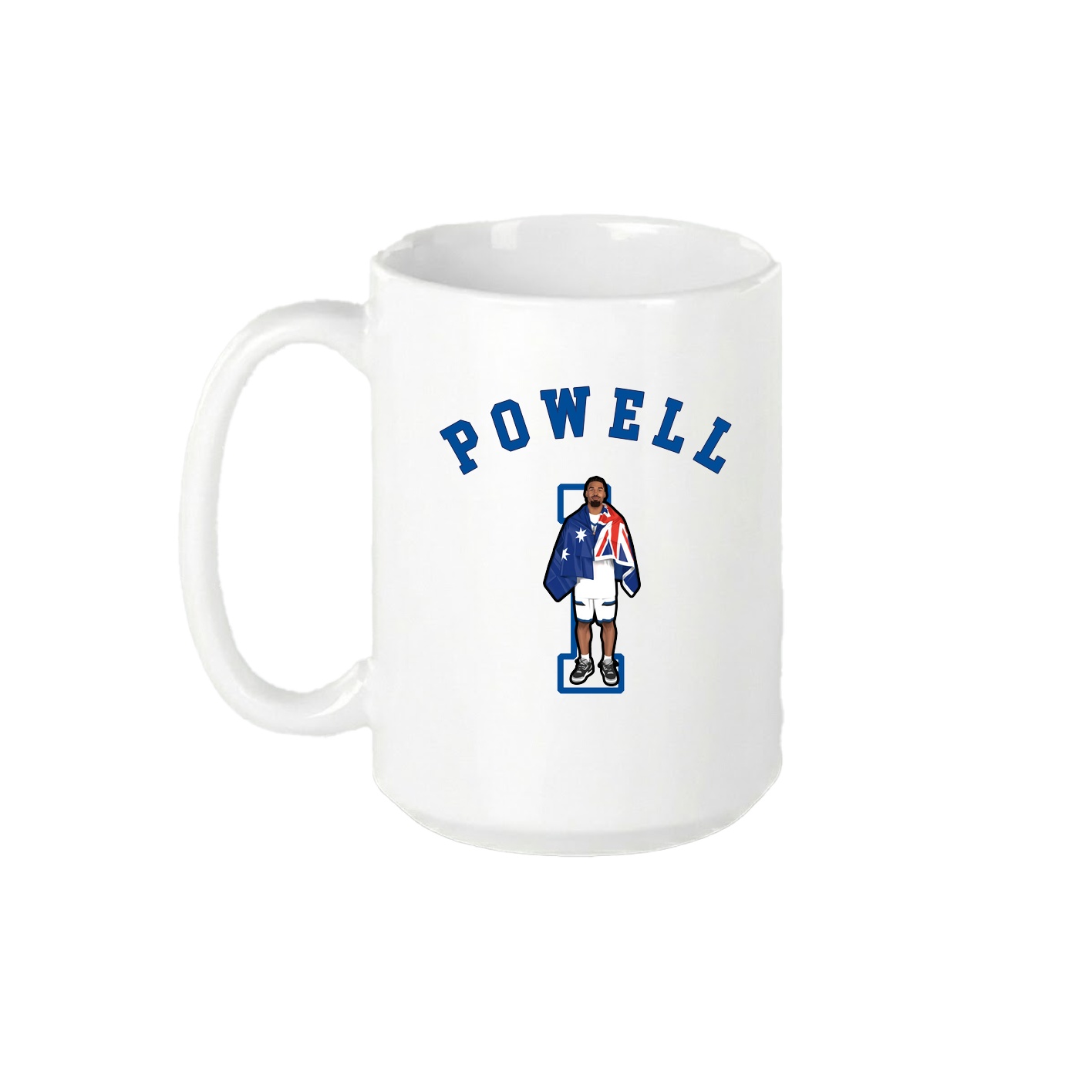 15oz Coffee Mug — Shirsey Arch in White