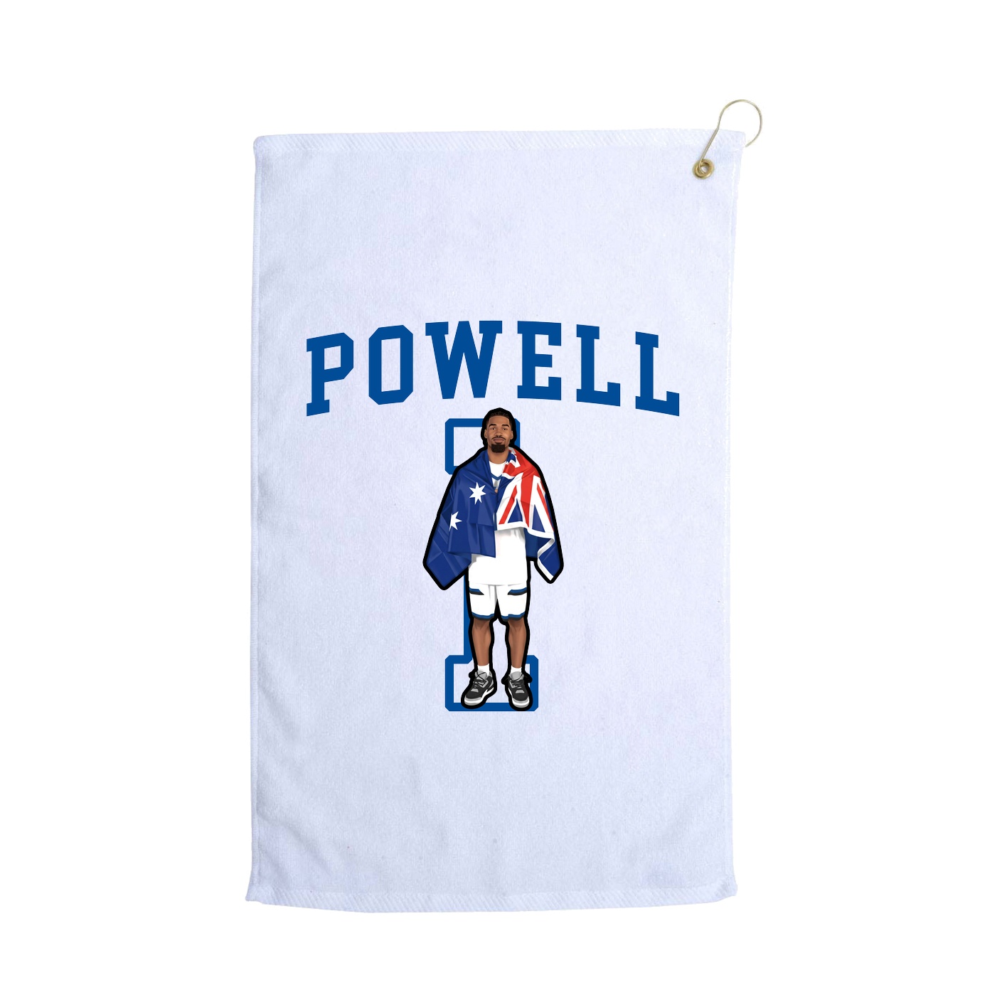 Golf Towel — Shirsey in White