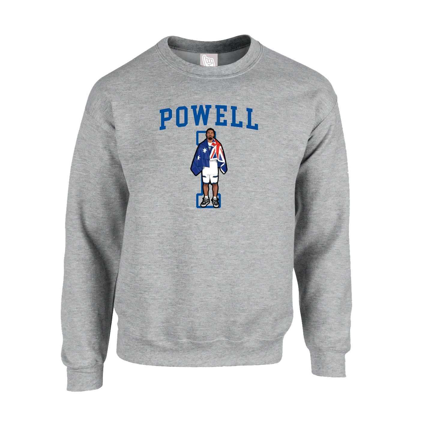 Fleece Crew — Shirsey in Grey