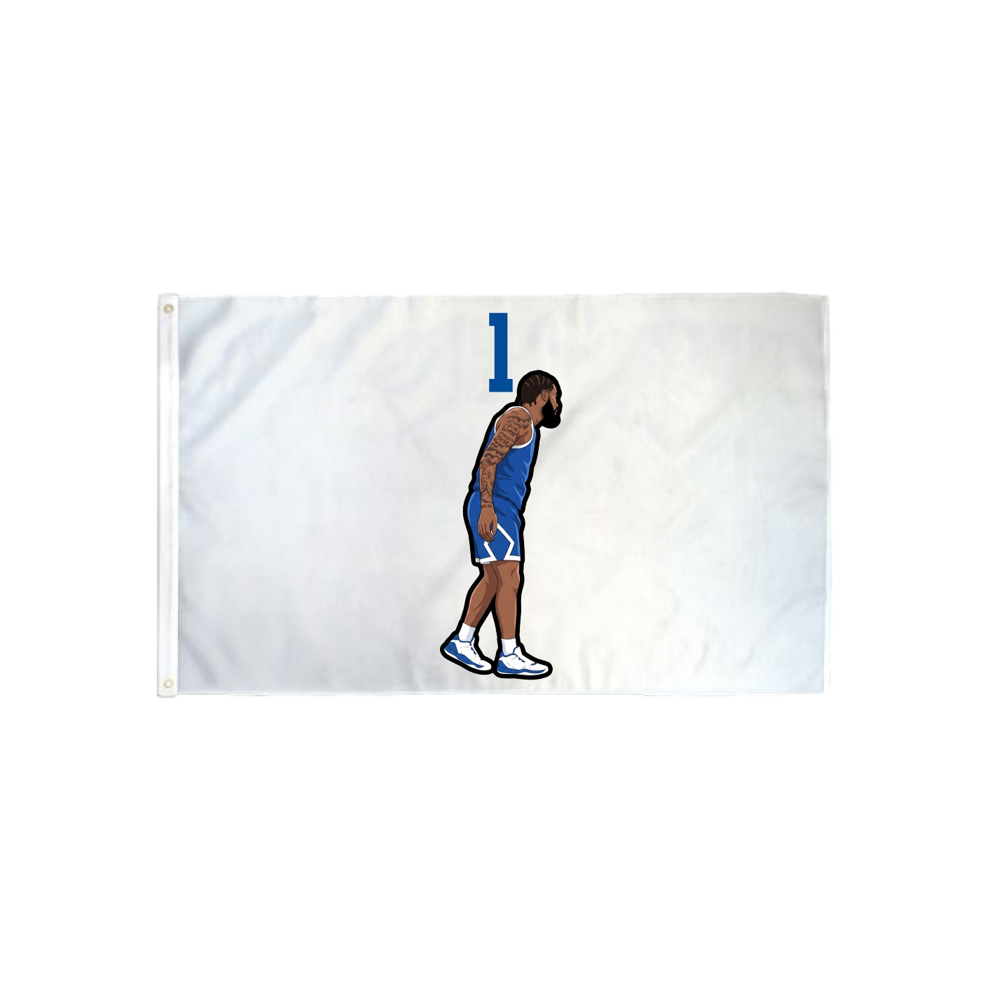 3x5 Flag — Number Top in Classic