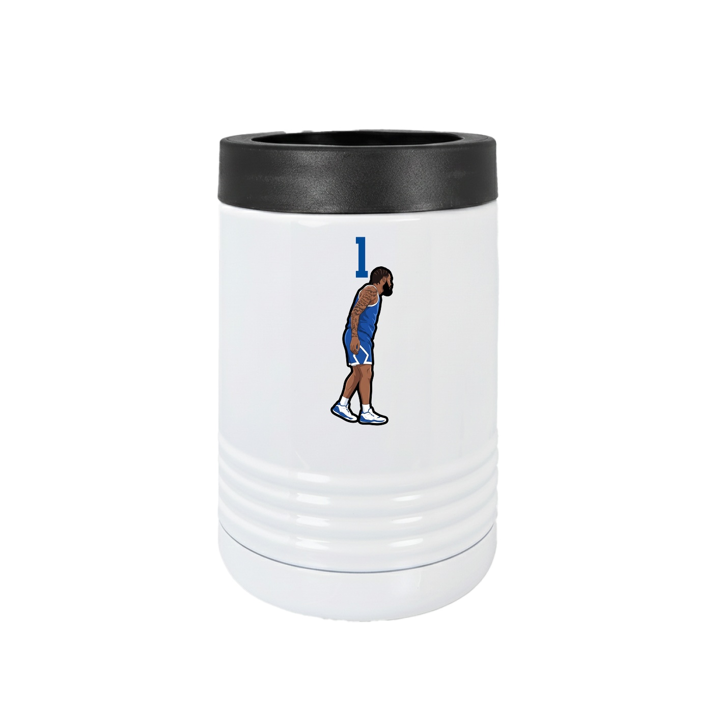 Beverage Holder — Number Top in White