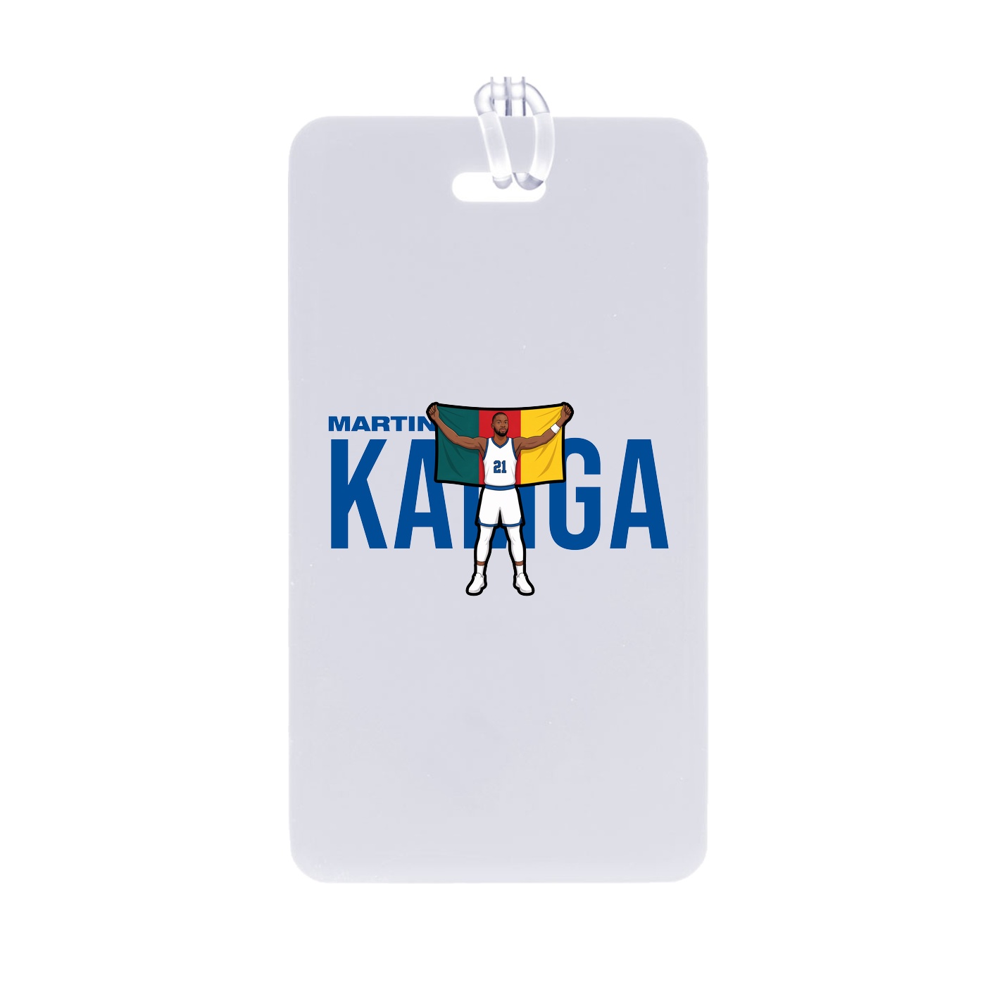 Bag Tag — Player Name in Classic