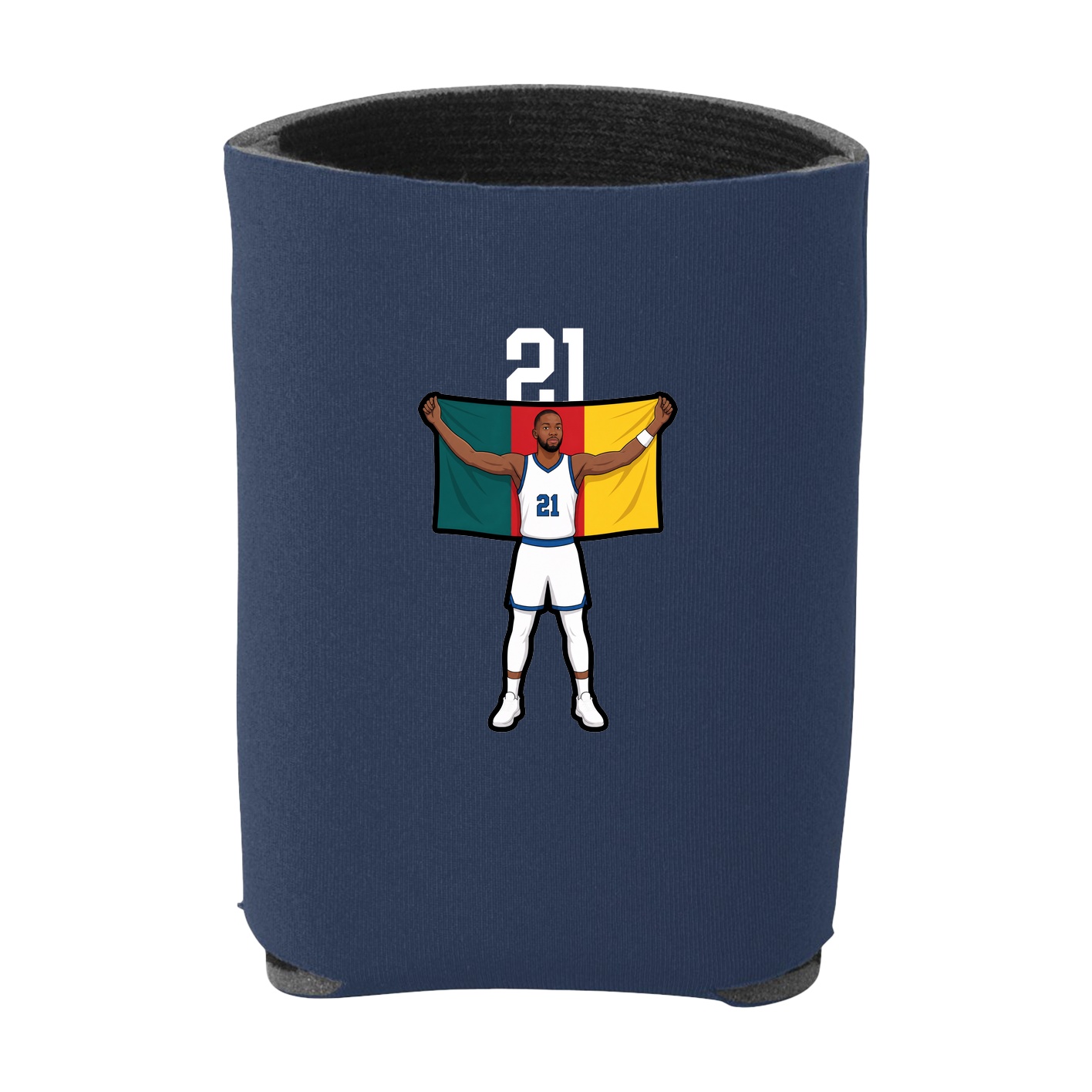 Can Holder — Number Top in Navy