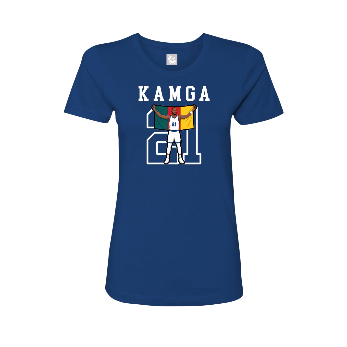 Fitted Women's Tee — Shirsey in Royal