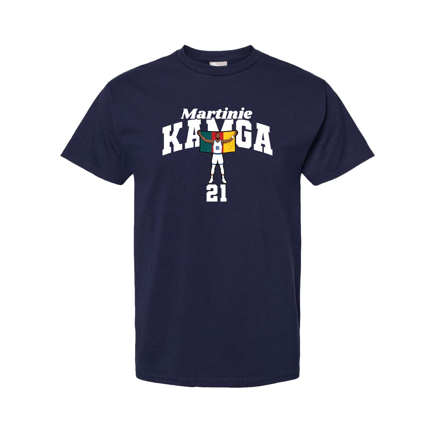 Youth Tee — Signature Arch in Navy
