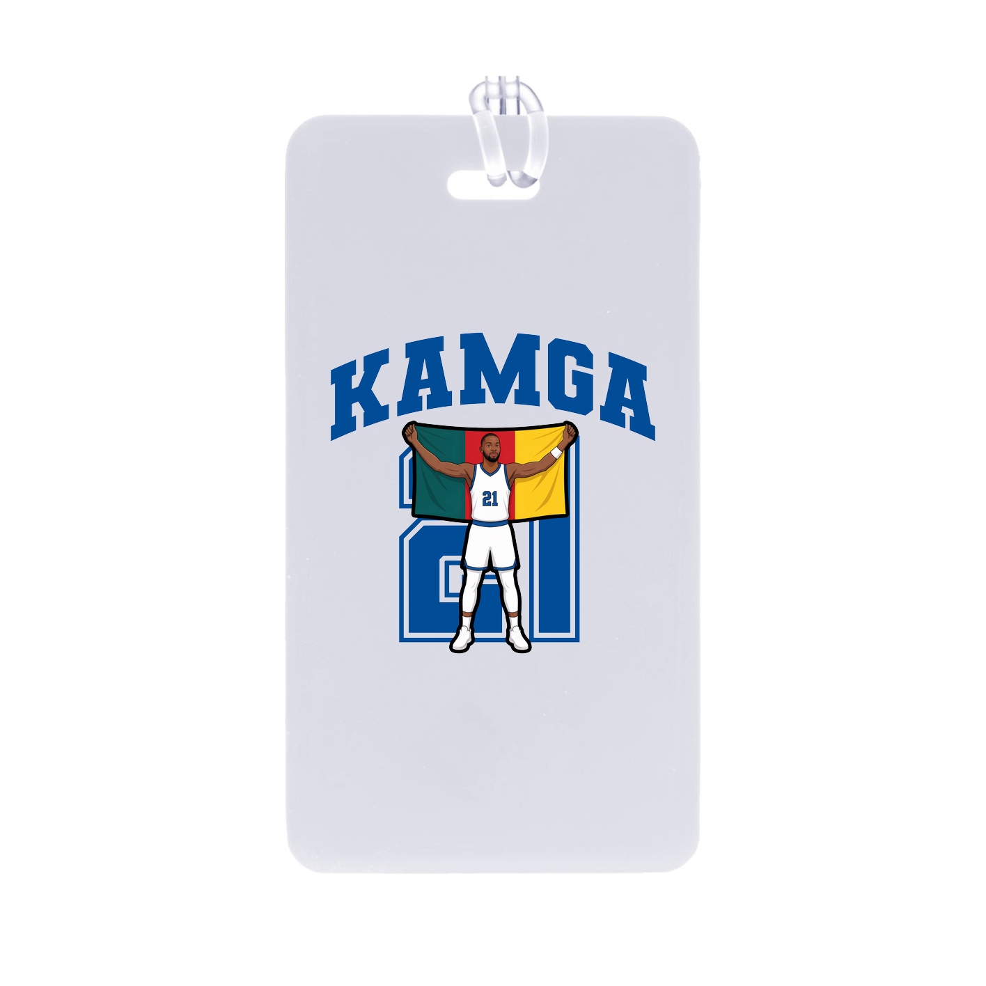 Bag Tag — Number in Classic