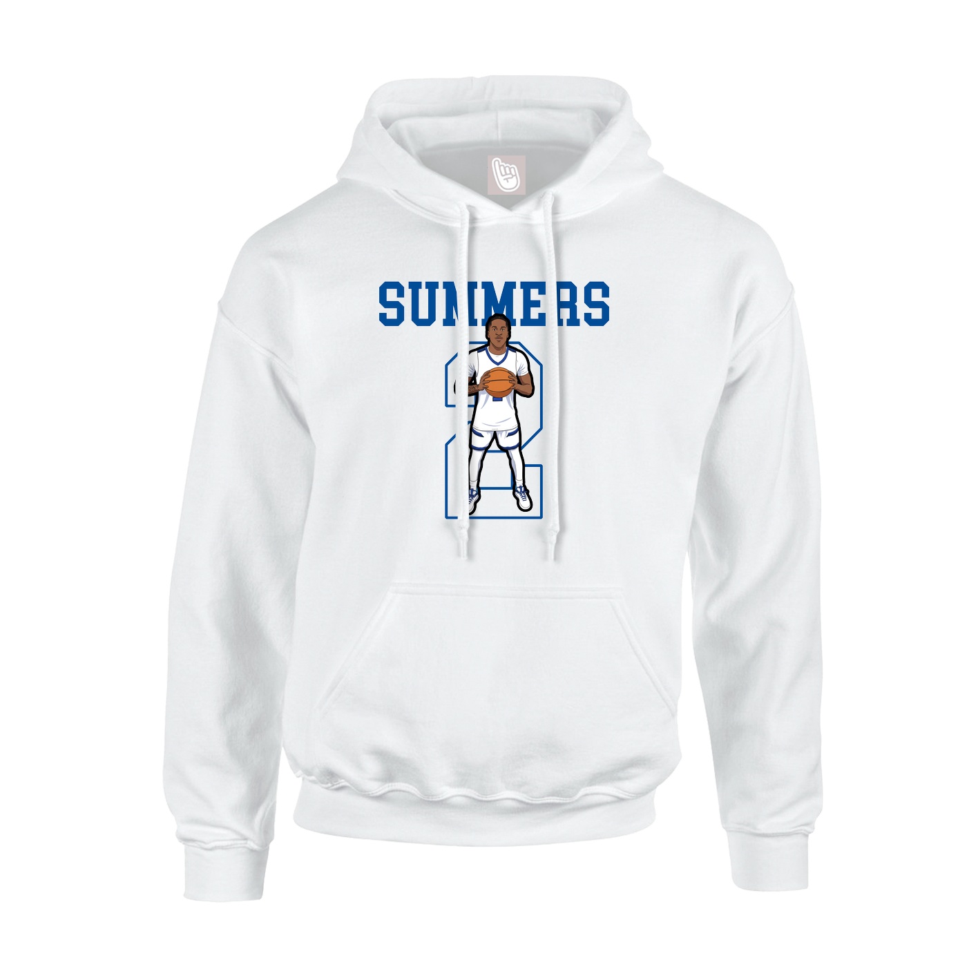 Hoodie — Shirsey in White