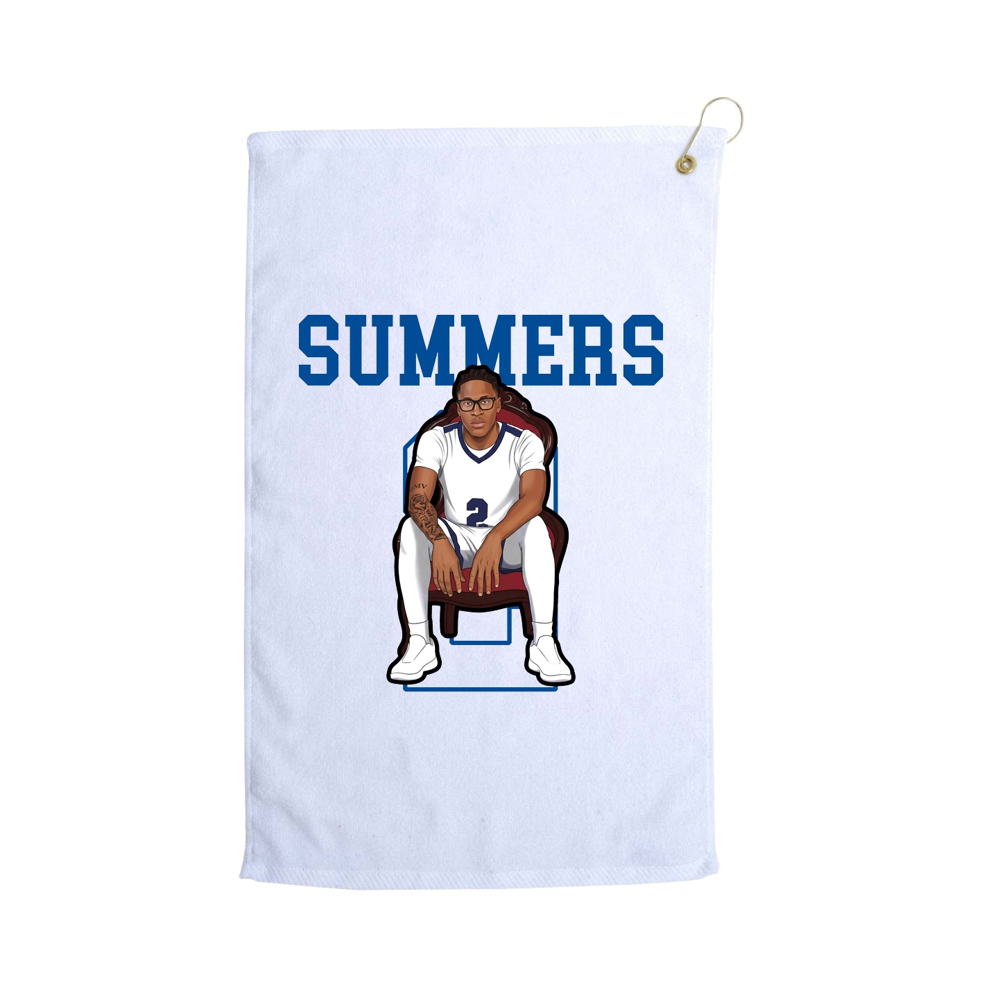 Golf Towel — Shirsey in White