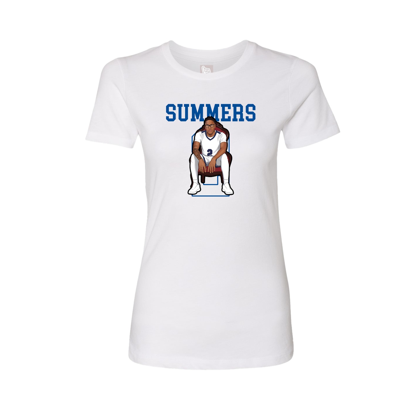 Fitted Women's Tee — Shirsey in White