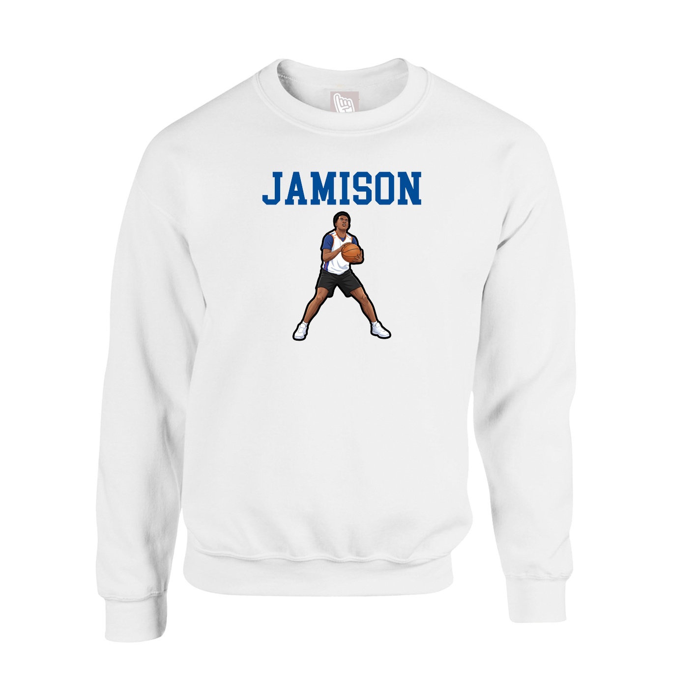 Fleece Crew — Shirsey in White