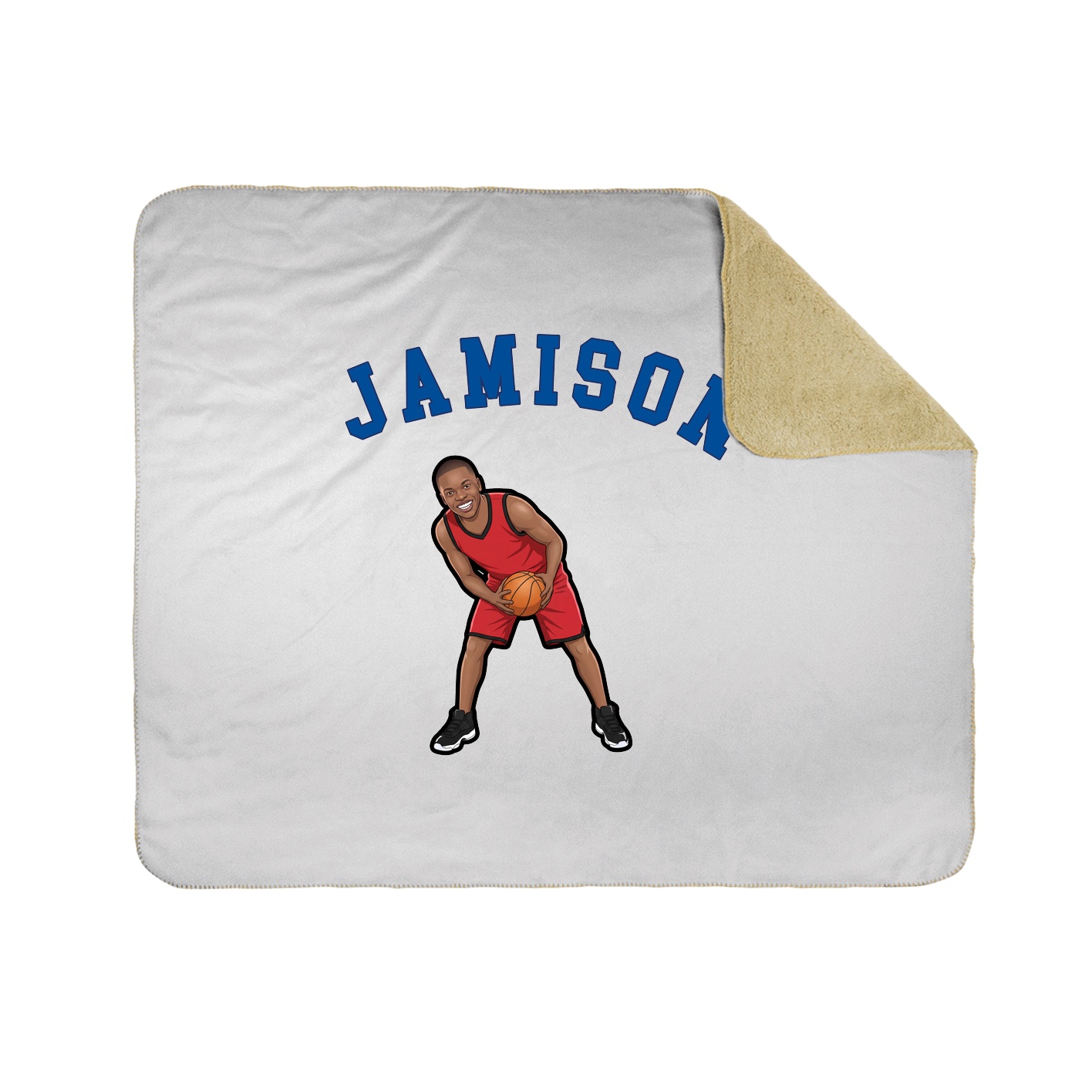 Throw Blanket — Shirsey Arch in White