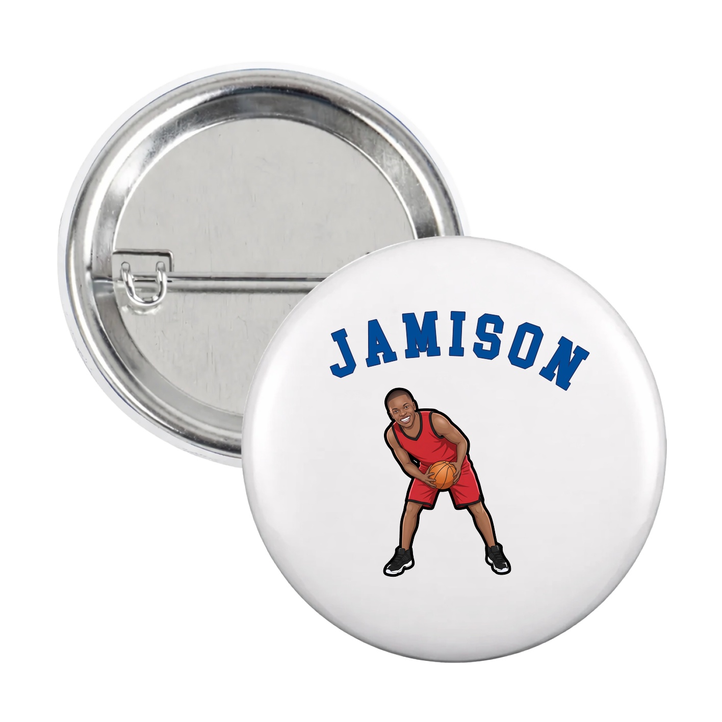 Game Day Button — Shirsey Arch in White