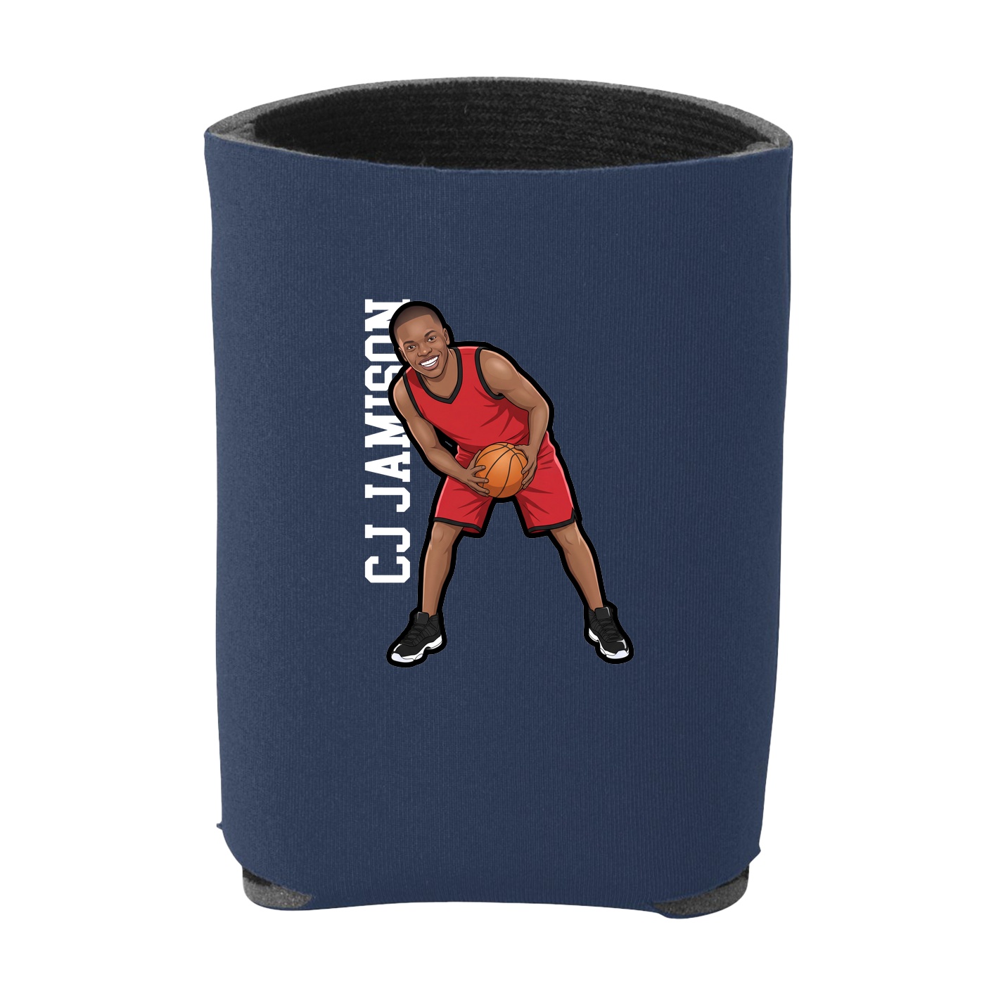 Can Holder — Name Vertical in Navy